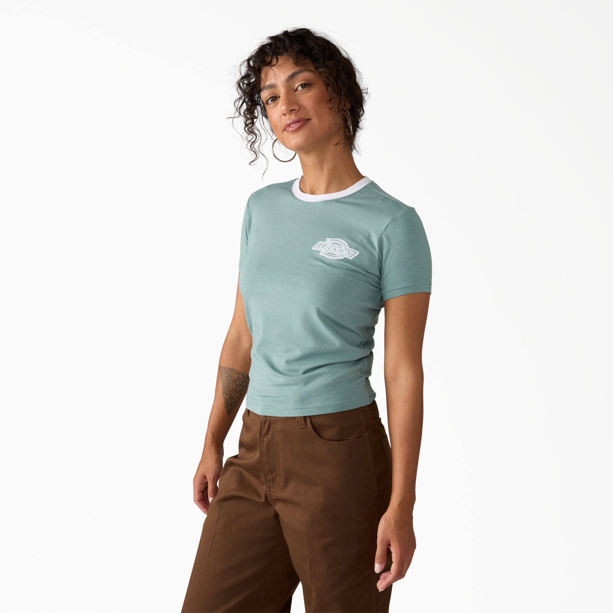Women's Plainville Ringer T-Shirt - Image 3