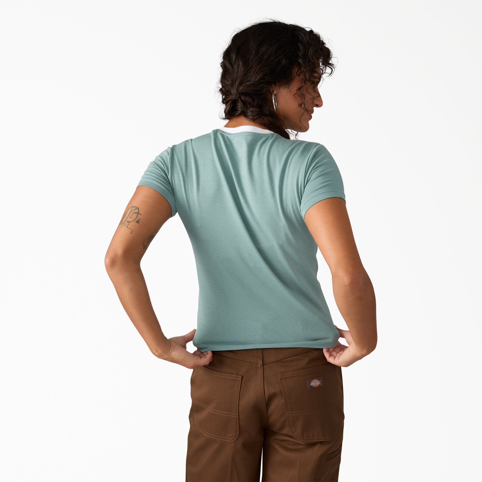 Women's Plainville Ringer T-Shirt - Image 2