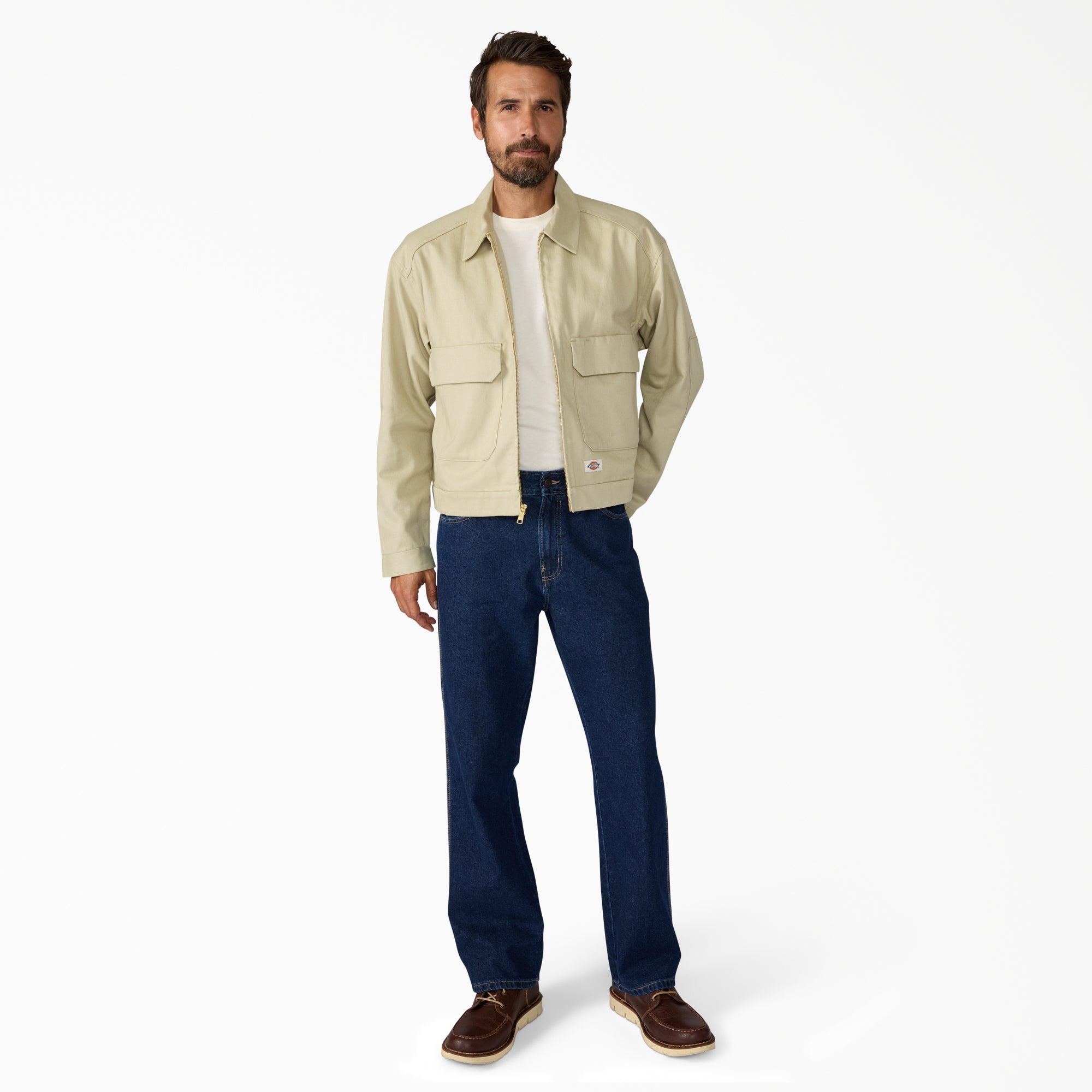 Hemp Twill Trucker Jacket - Image 4