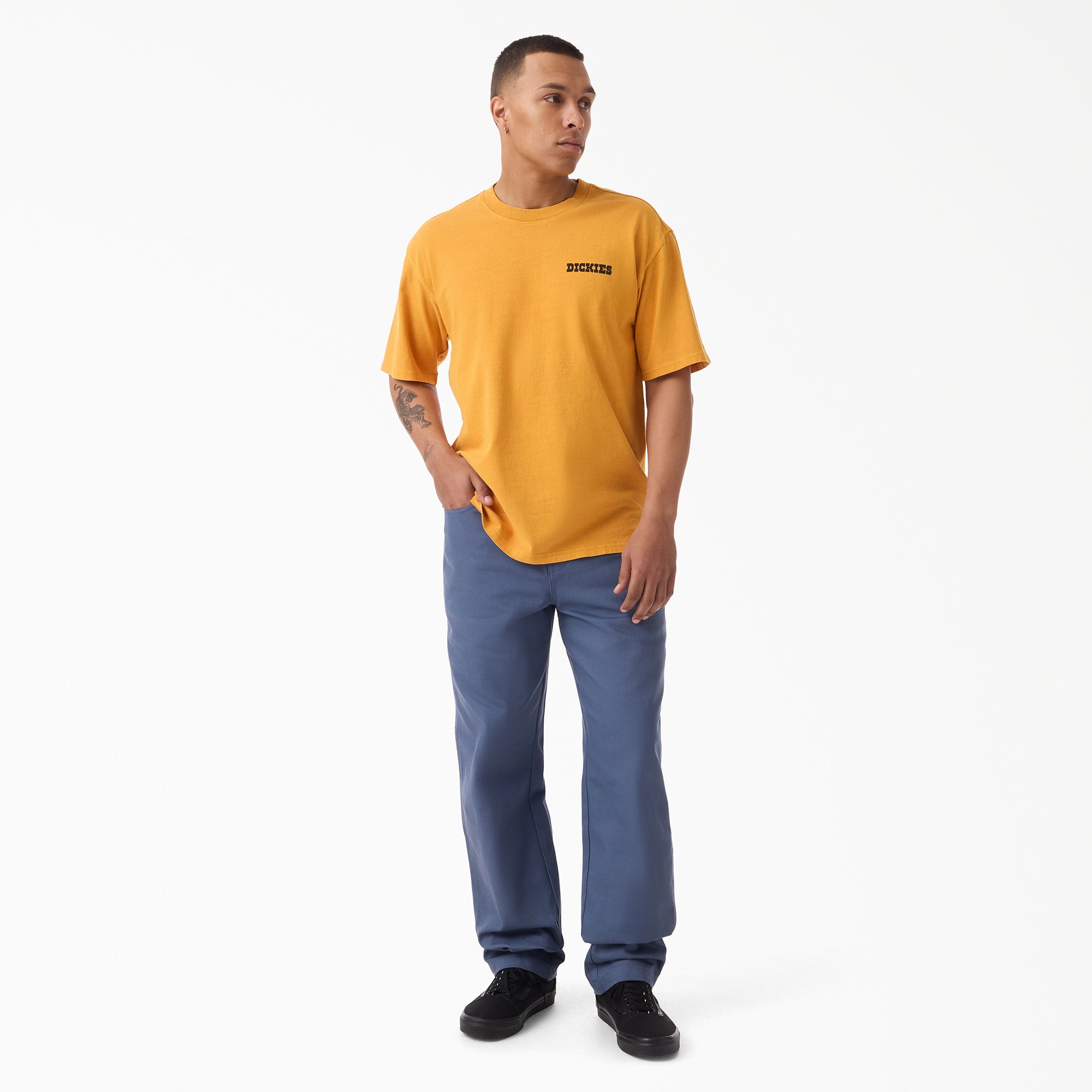 Wellsville Baggy Tapered Twill Pant - Image 4