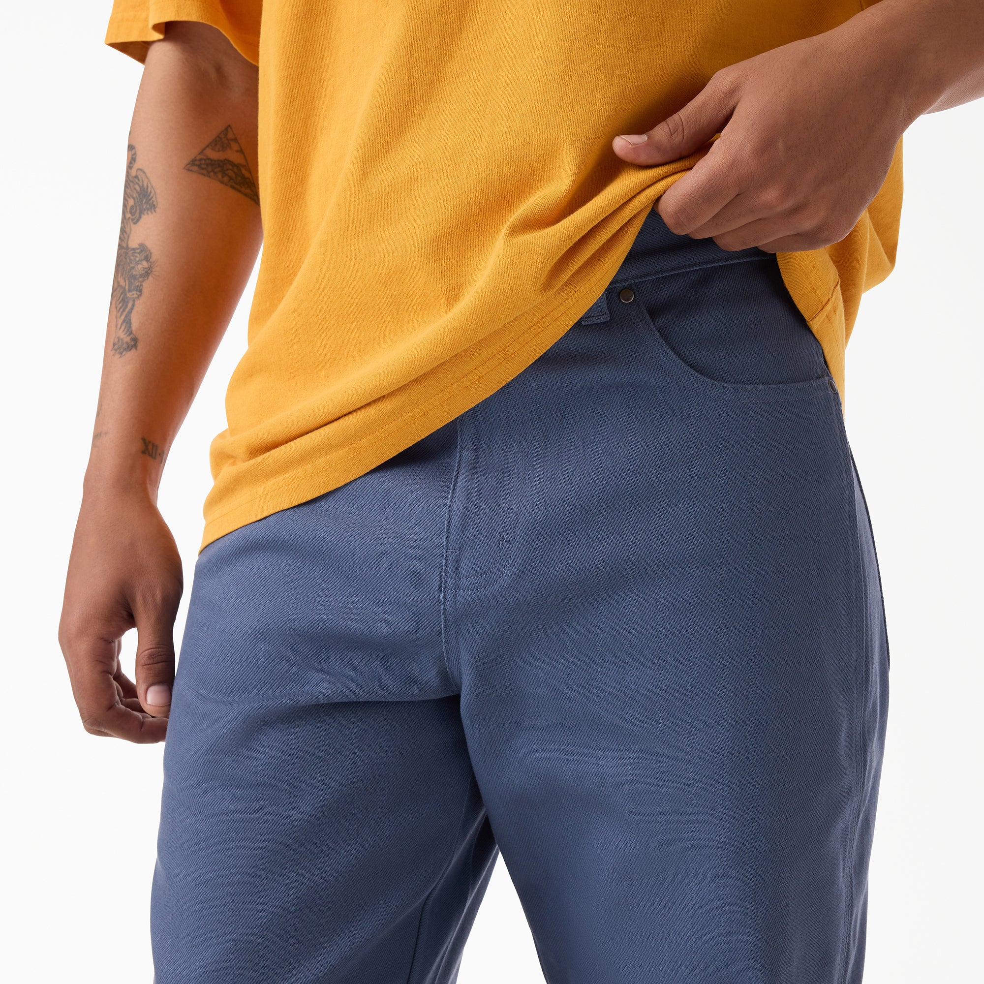 Wellsville Baggy Tapered Twill Pant - Image 5