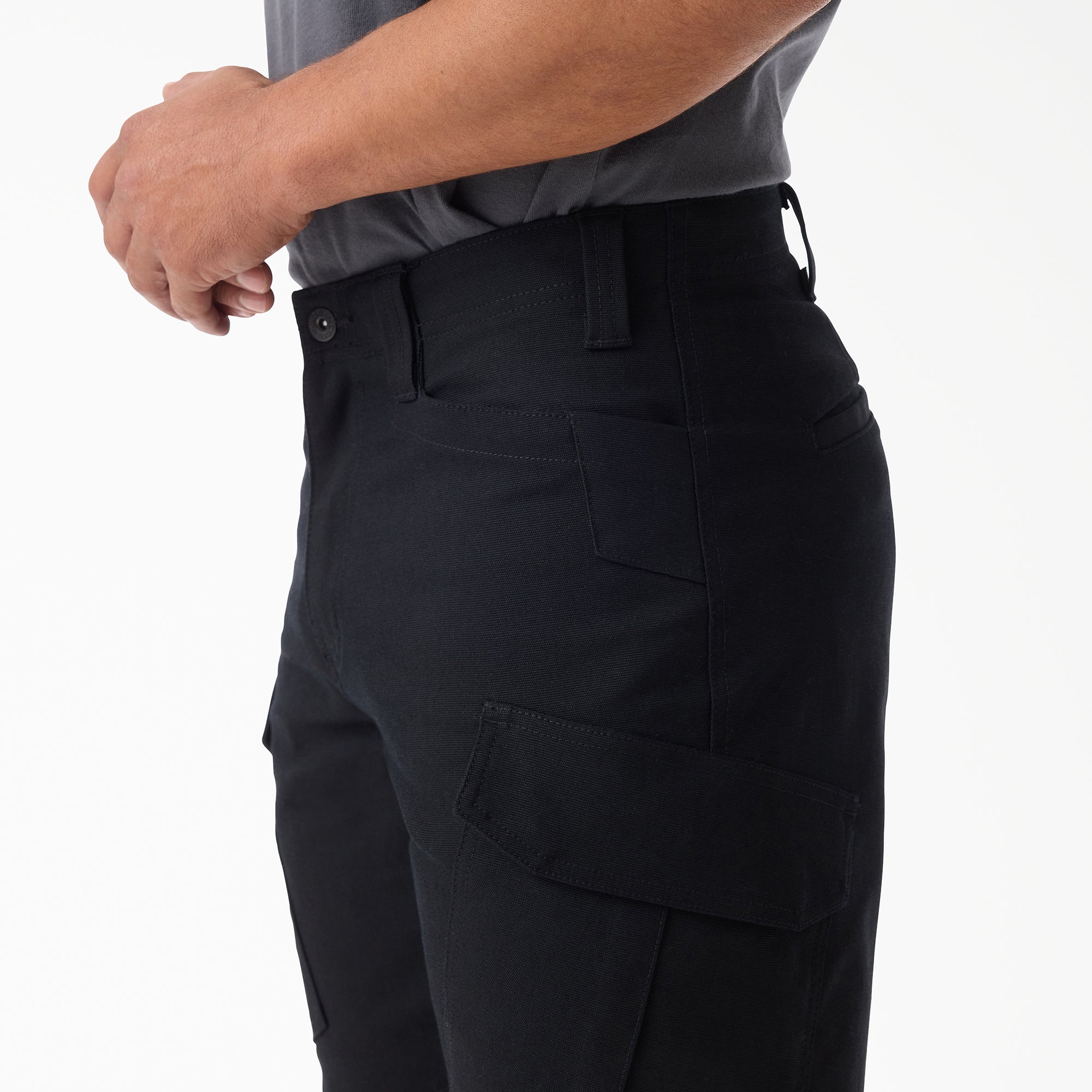 Tradebuilt Duck Canvas Cargo Shorts. 11 - Image 5