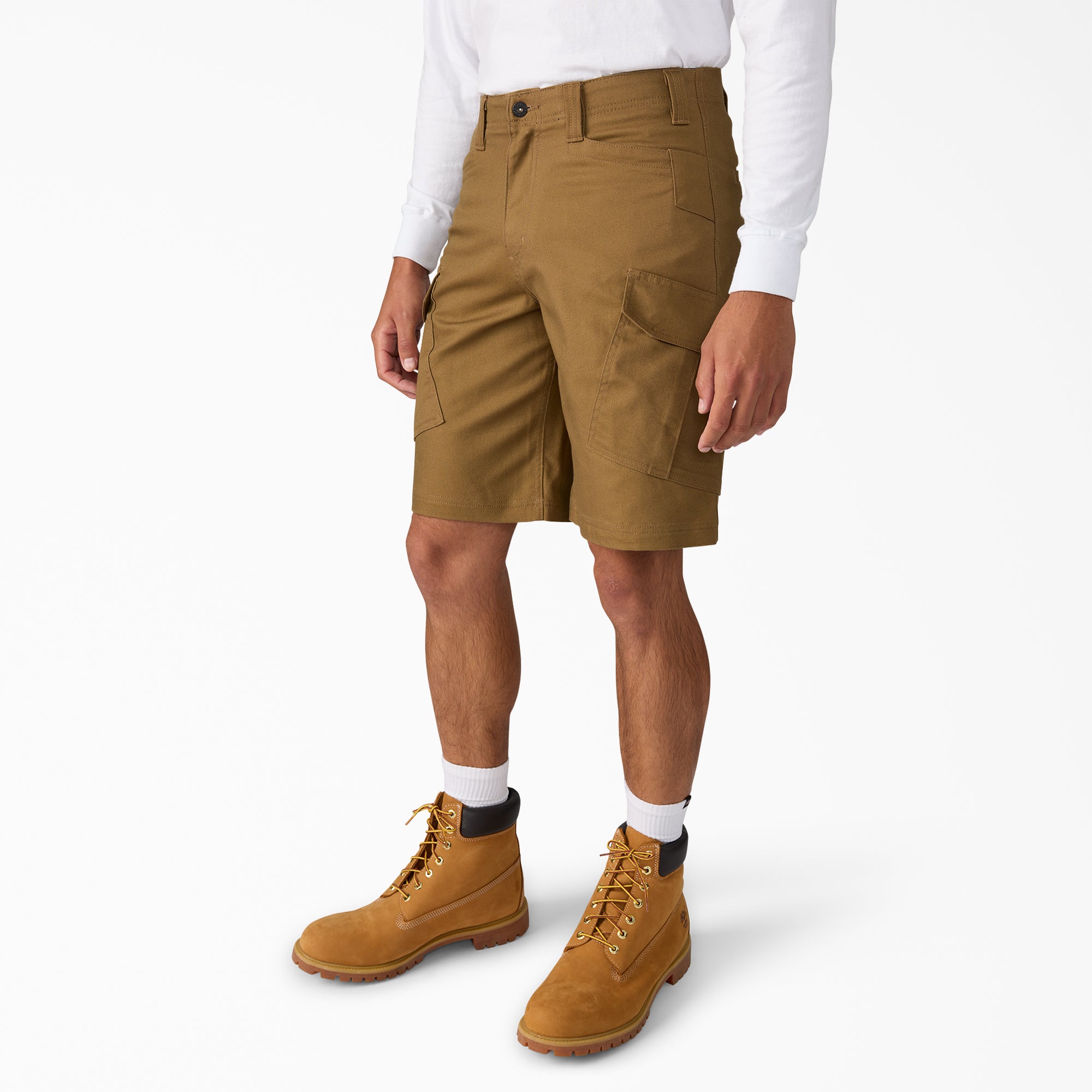Tradebuilt Duck Canvas Cargo Shorts. 11 - Image 3
