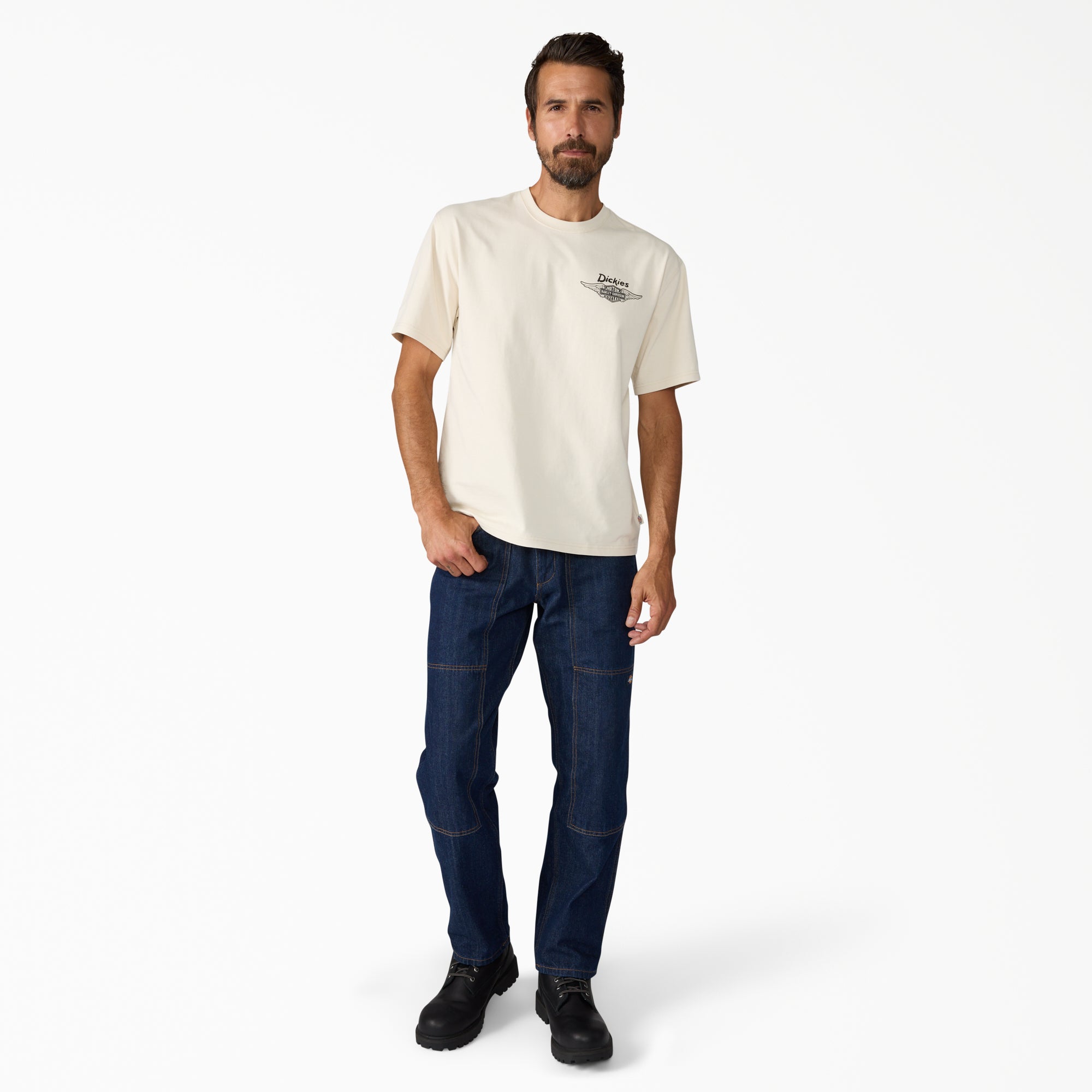 Dickies x Harley-Davidson® Double Knee Denim Carpenter Pant - Image 4