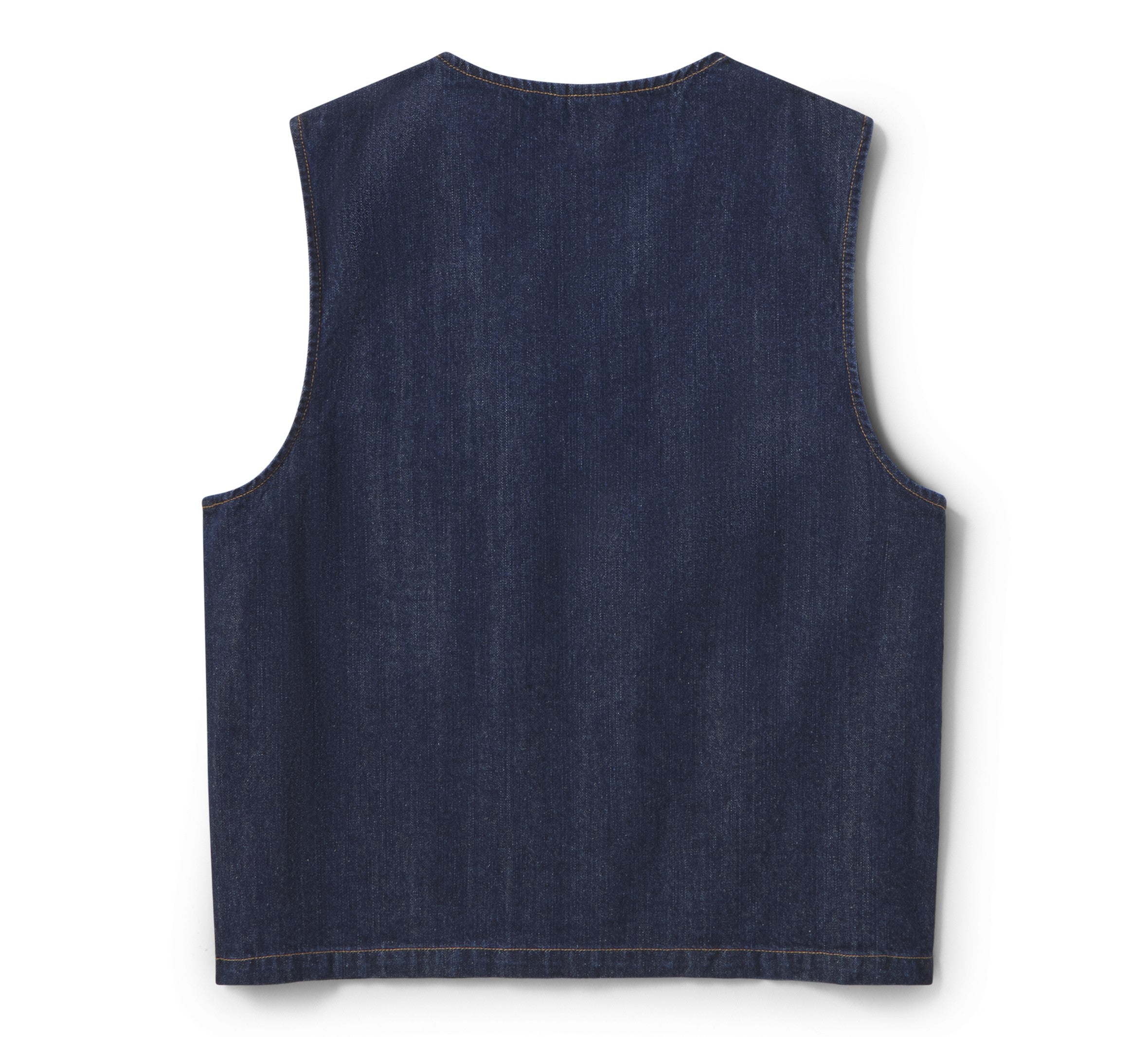 Dickies x Harley-Davidson® Denim Zip-Up Vest - Image 8