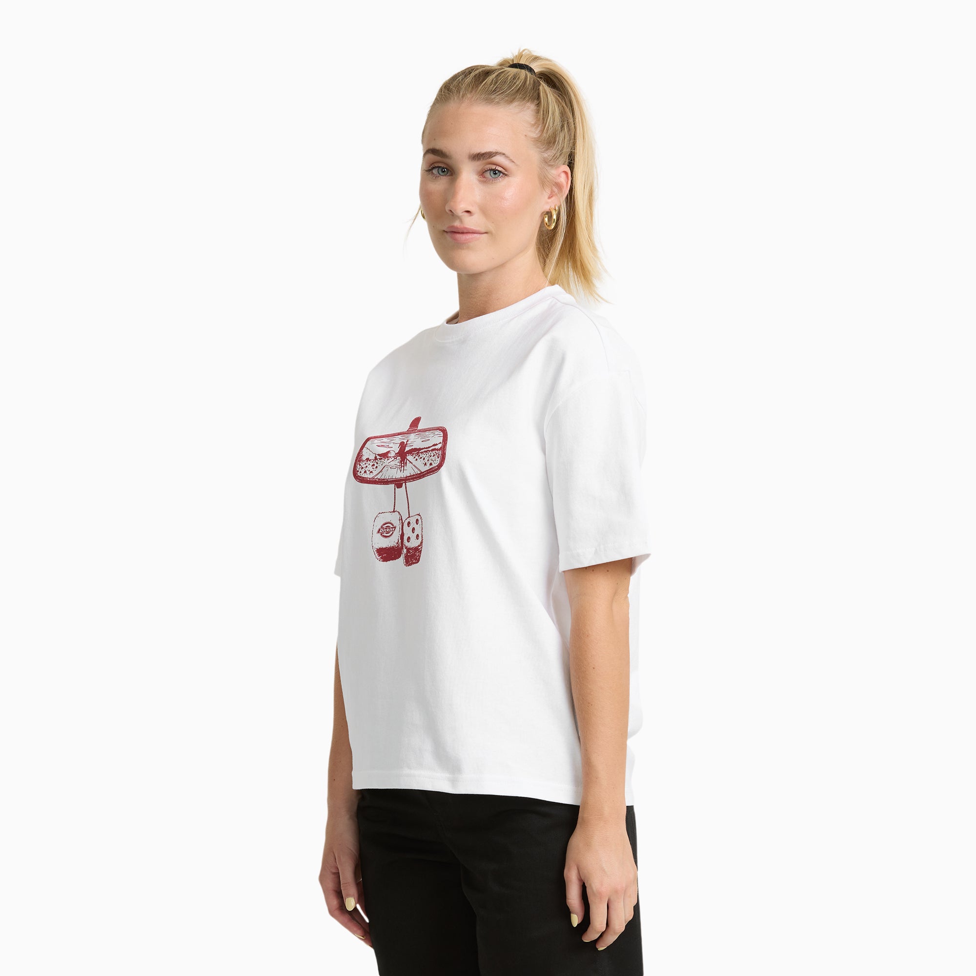 Women's Polk Short Sleeve Graphic T-Shirt - Image 3