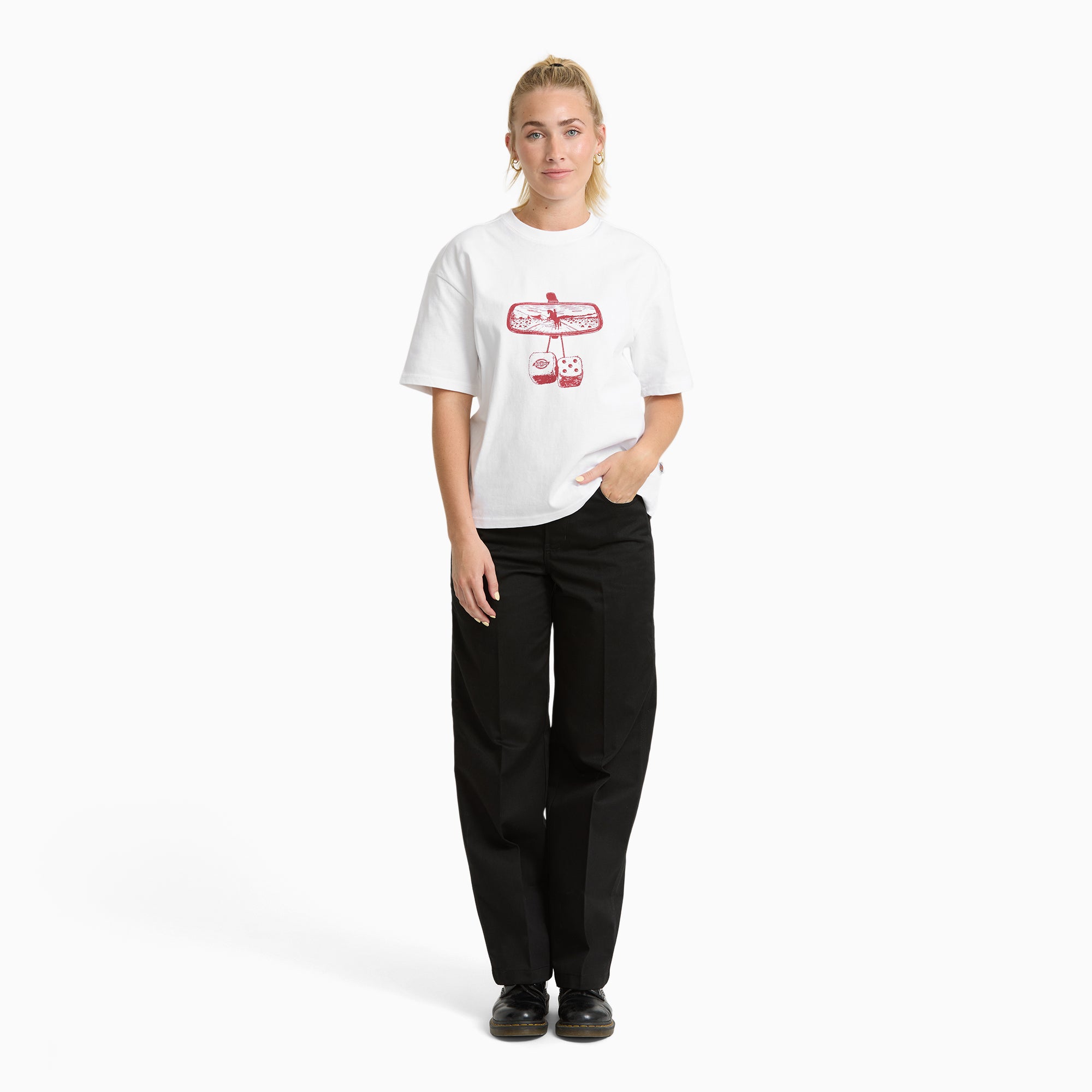 Women's Polk Short Sleeve Graphic T-Shirt - Image 4