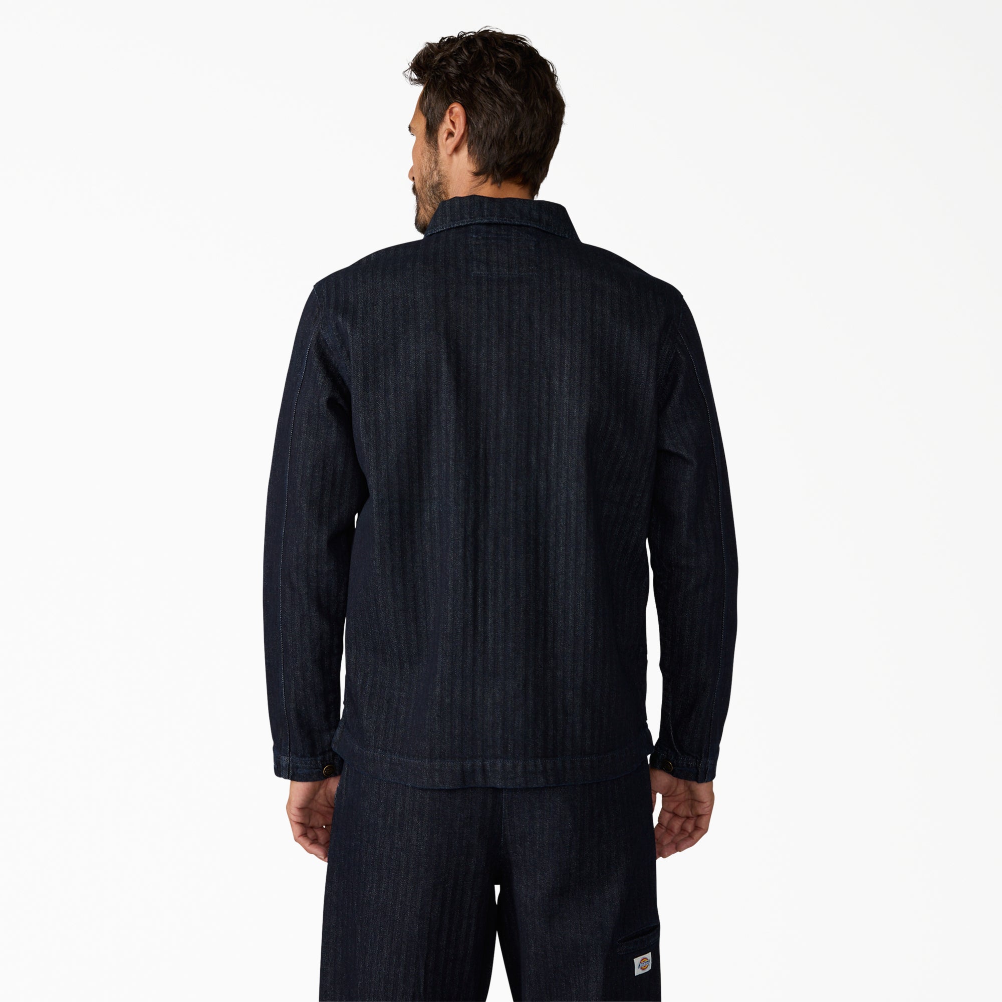 Selvedge Herringbone Barn Denim Jacket - Image 2