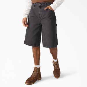 Worn In Relaxed Carpenter Duck Shorts. 13