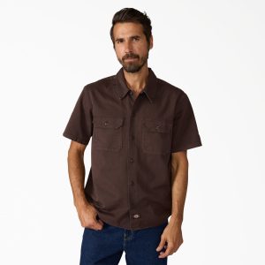 Worn In Solid Work Shirt