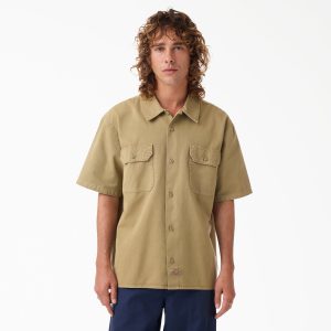 Worn In Solid Work Shirt
