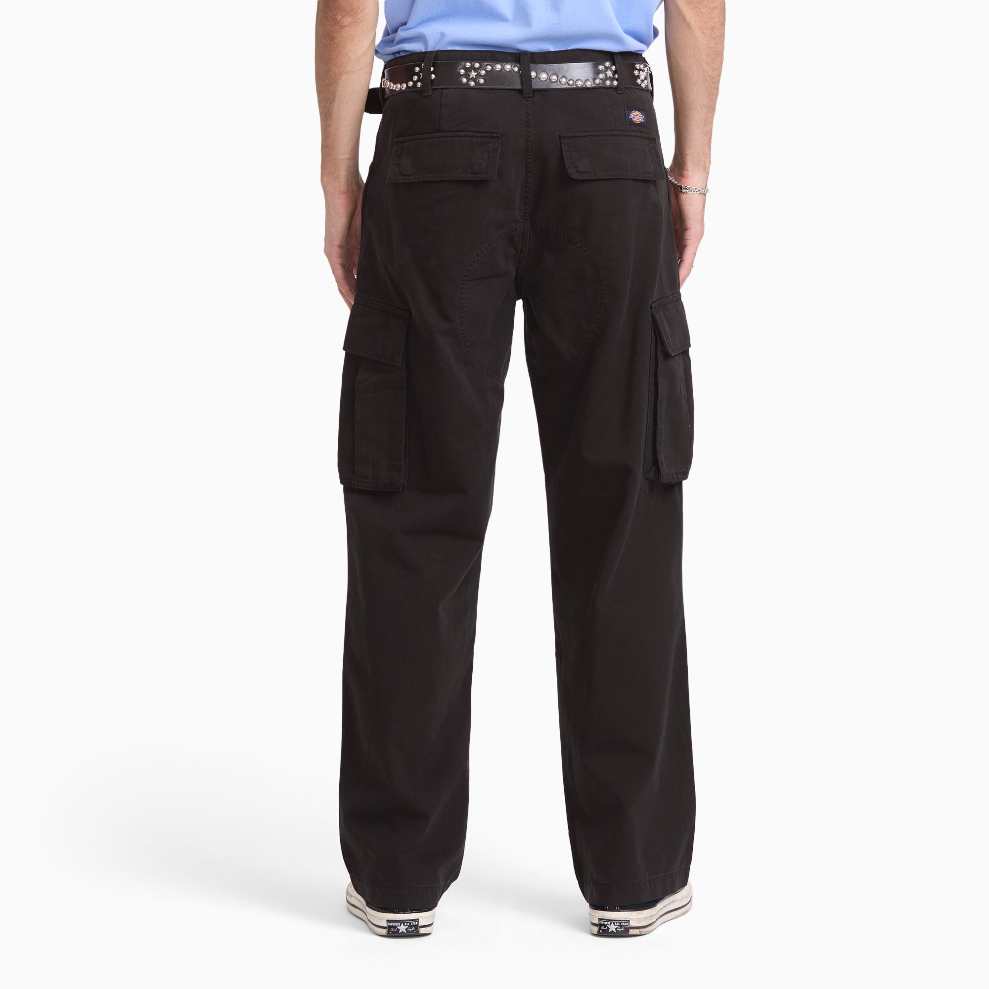 247 Loose Straight Garment Dyed Cargo Pants - Image 2
