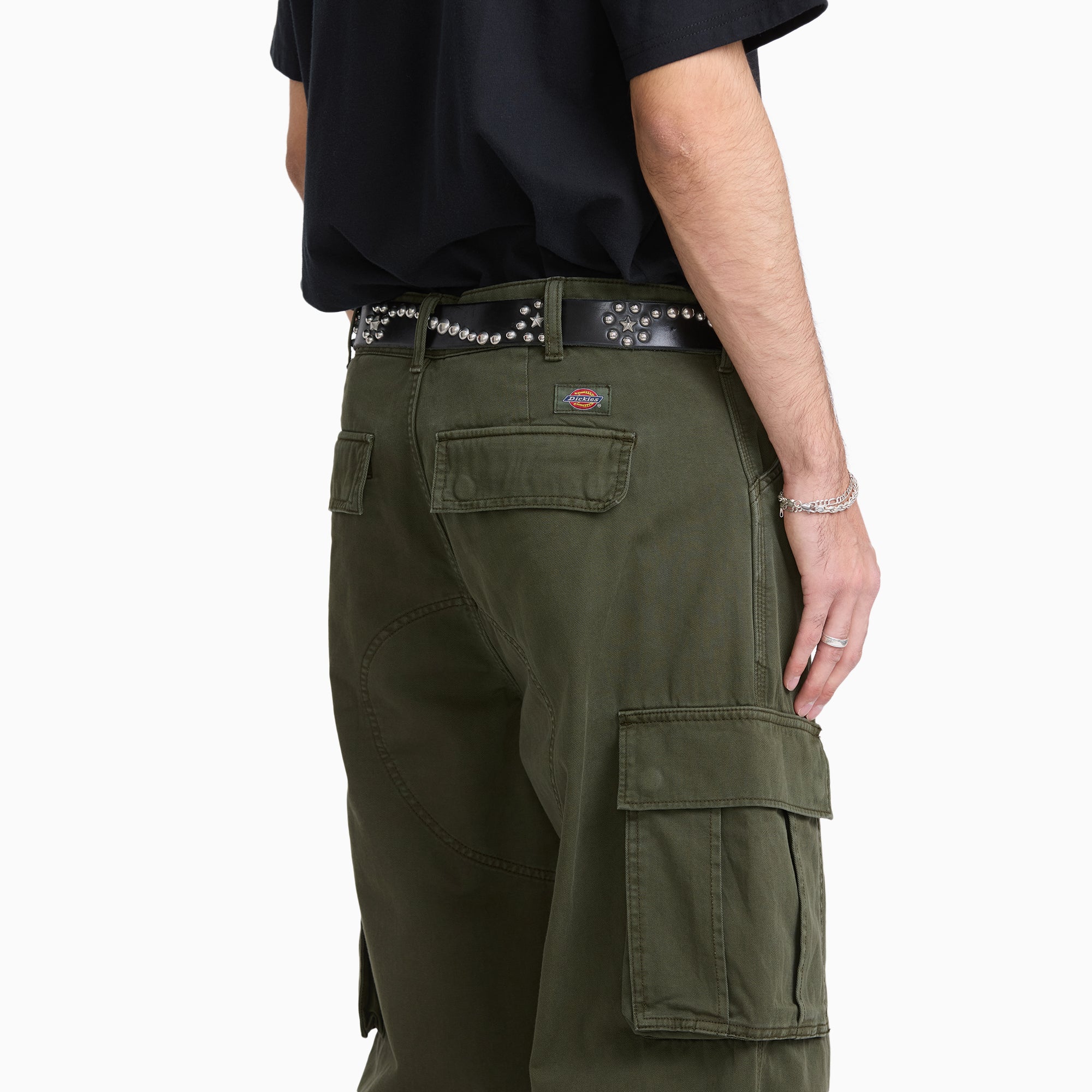 247 Loose Straight Garment Dyed Cargo Pants - Image 6