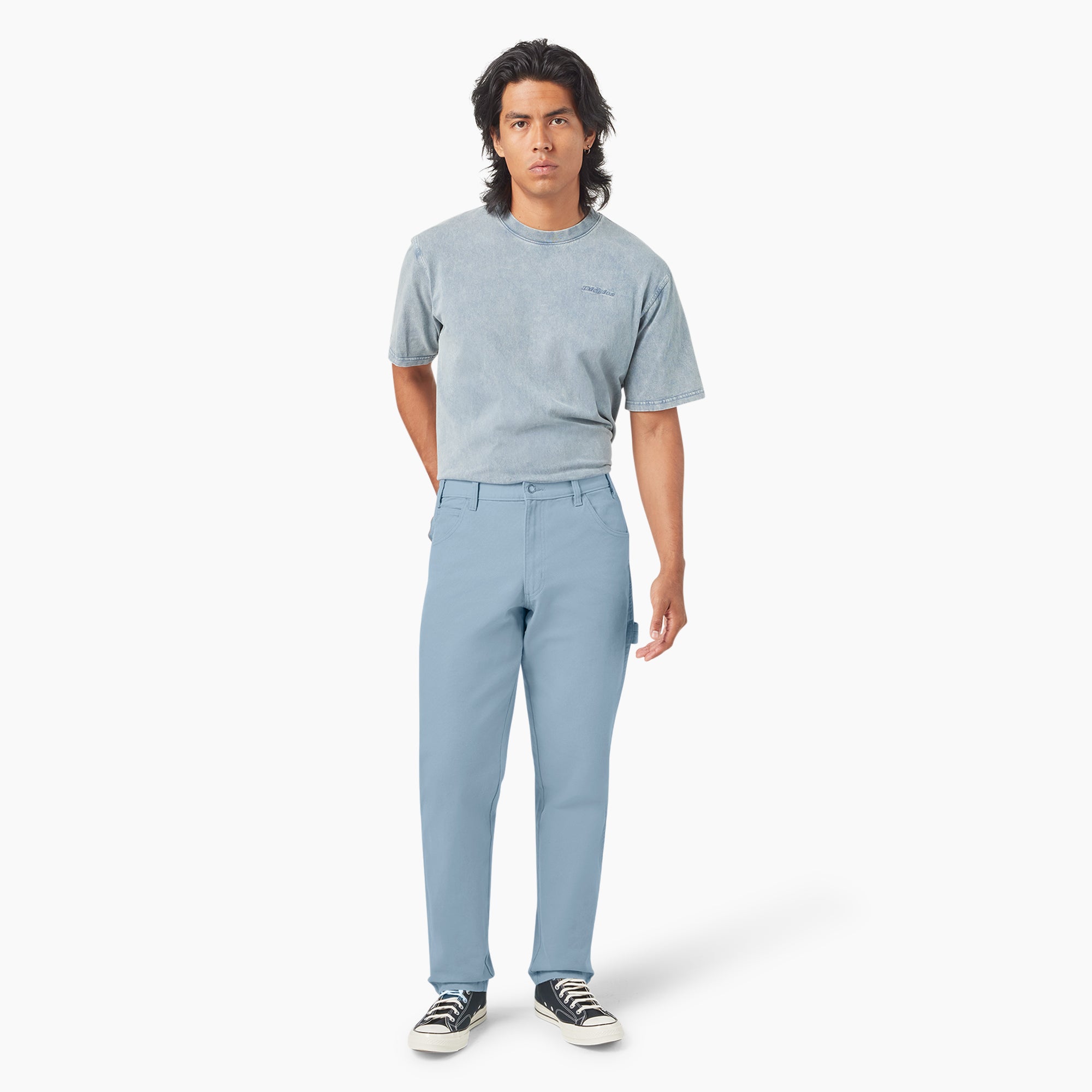 Relaxed Fit Stonewashed Duck Carpenter Pants - Image 5