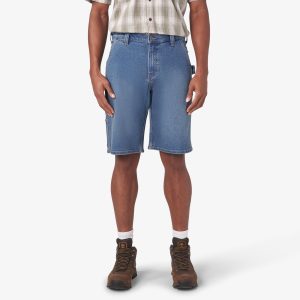 Denim Utility Shorts. 11