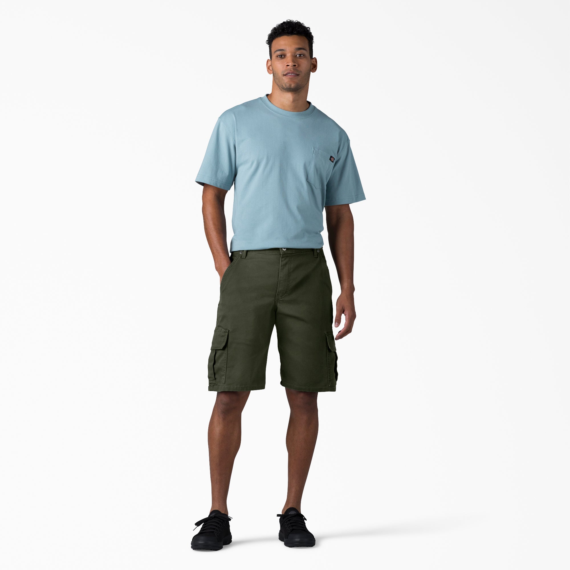 FLEX Relaxed Fit Duck Cargo Shorts. 11 - Image 4