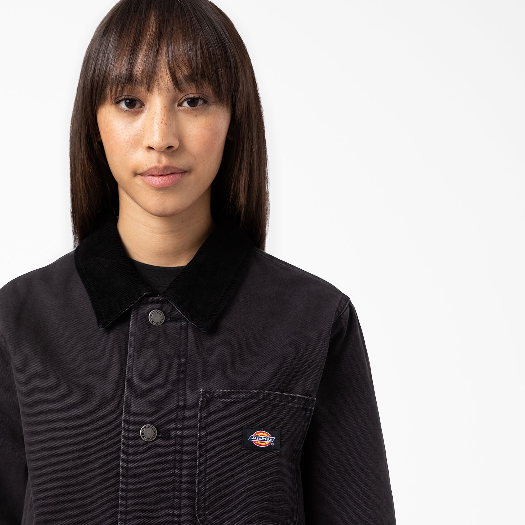 Women's Duck Canvas Chore Coat - Image 6