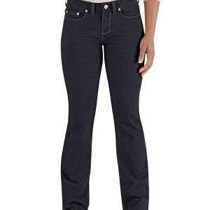 Women's Curvy Fit Bootcut Leg Denim Jeans