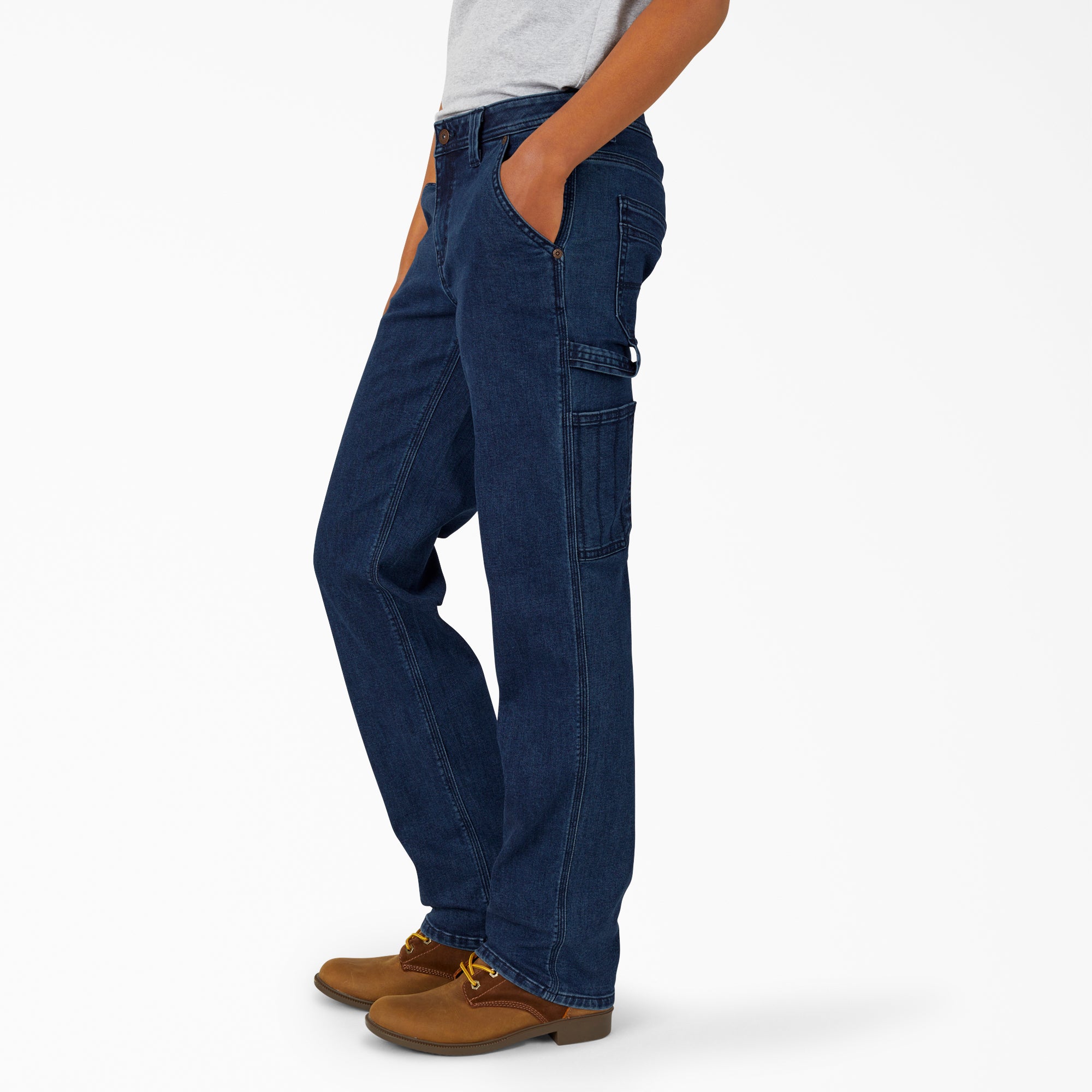 Women's FLEX Relaxed Fit Carpenter Jeans - Image 9