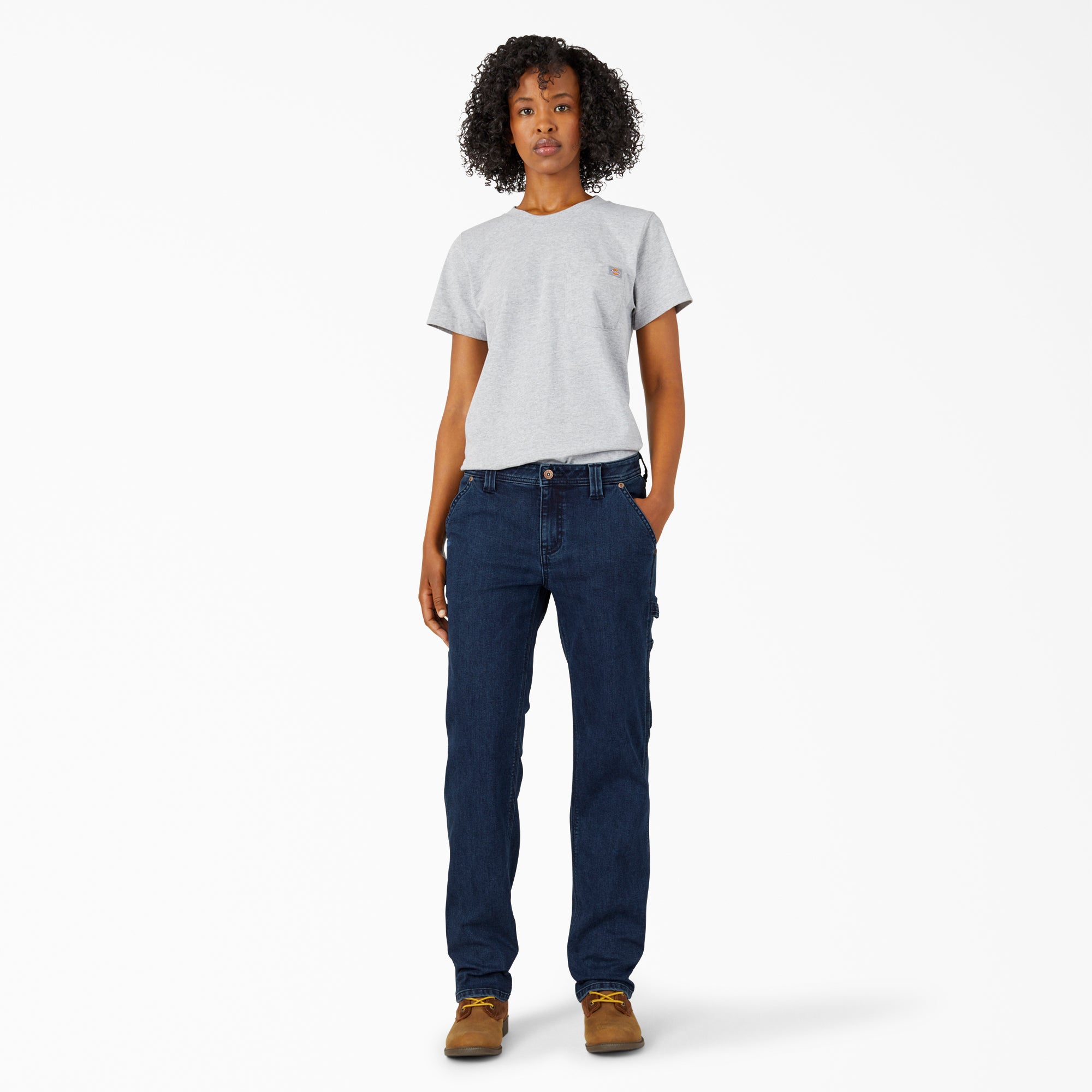 Women's FLEX Relaxed Fit Carpenter Jeans - Image 11