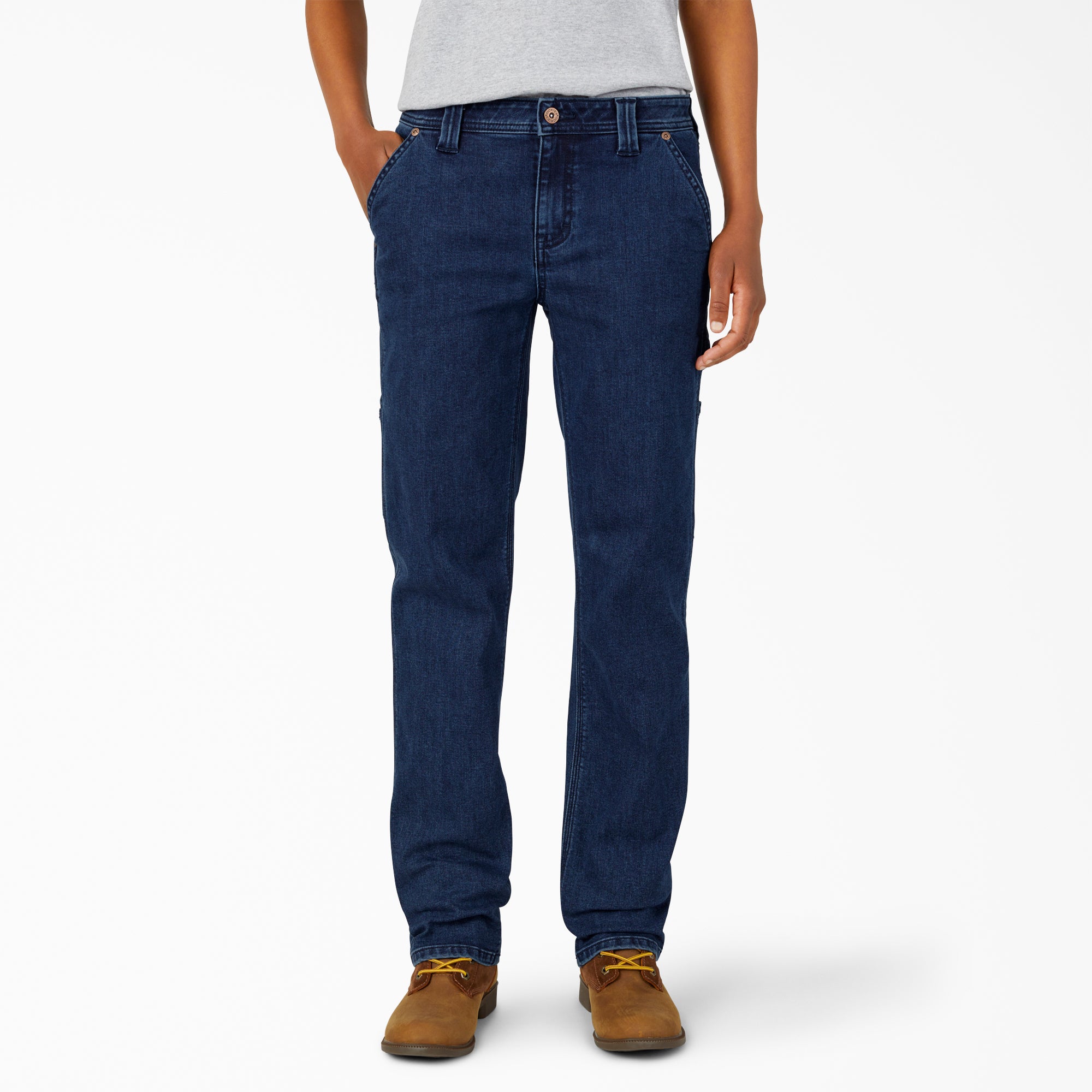 Women's FLEX Relaxed Fit Carpenter Jeans - Image 7