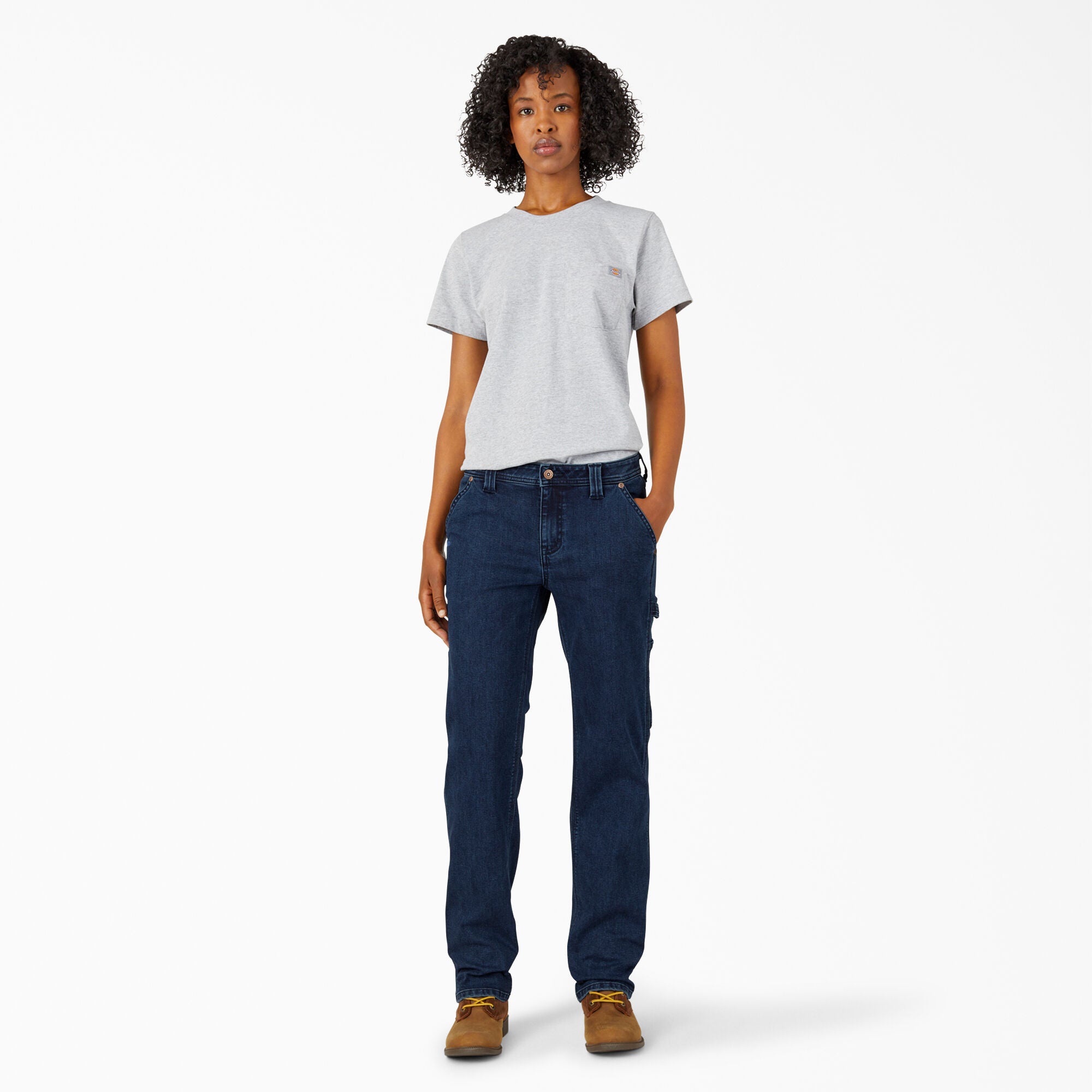 Women's FLEX Relaxed Fit Carpenter Jeans - Image 5