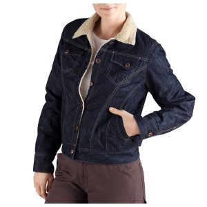 Women's Sherpa Lined Denim Jacket