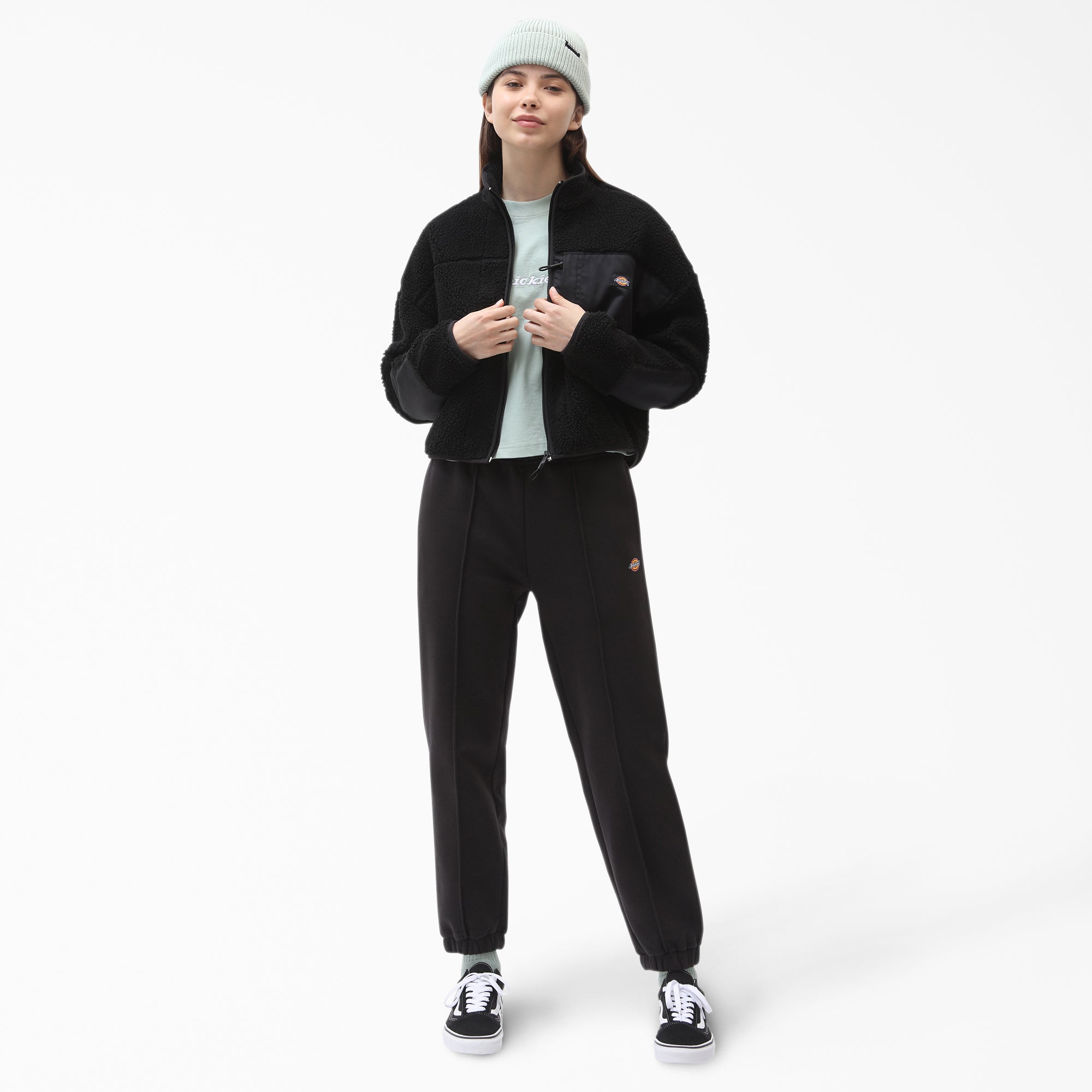 Women's Red Chute Fleece Jacket - Image 3