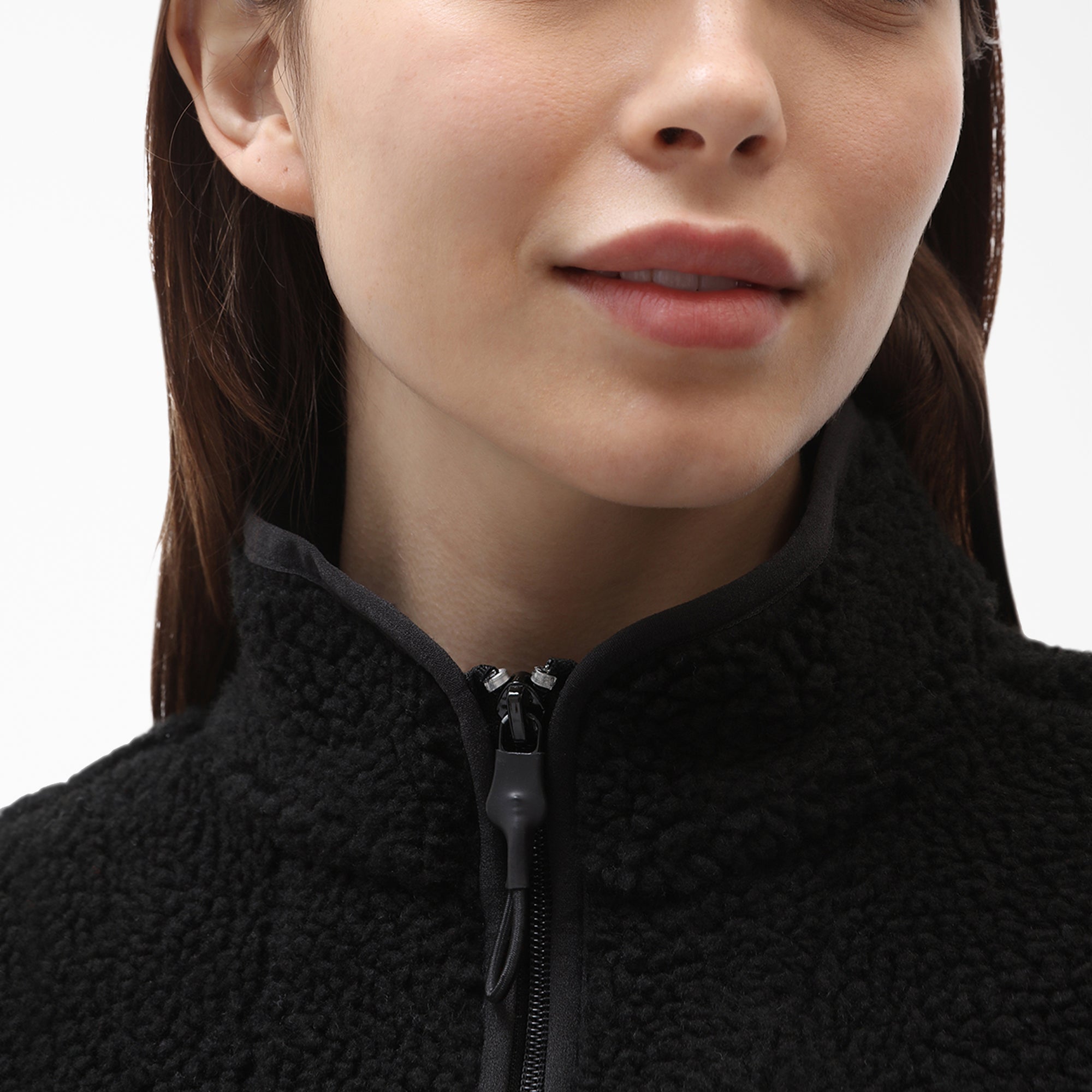 Women's Red Chute Fleece Jacket - Image 4