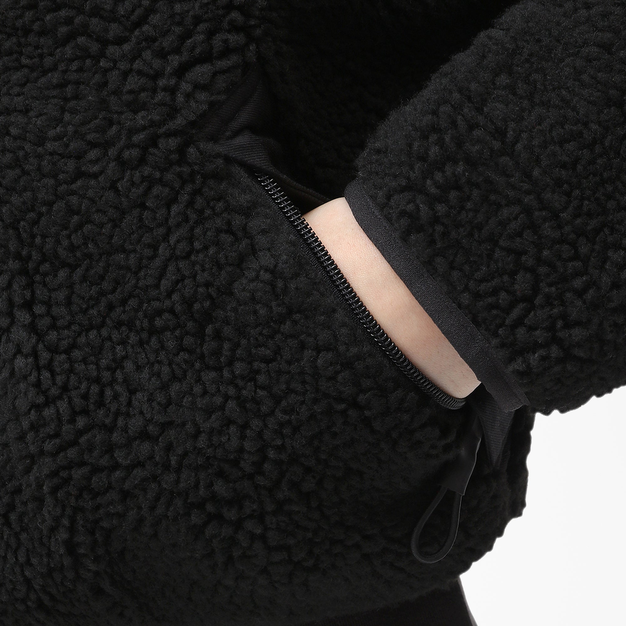 Women's Red Chute Fleece Jacket - Image 6