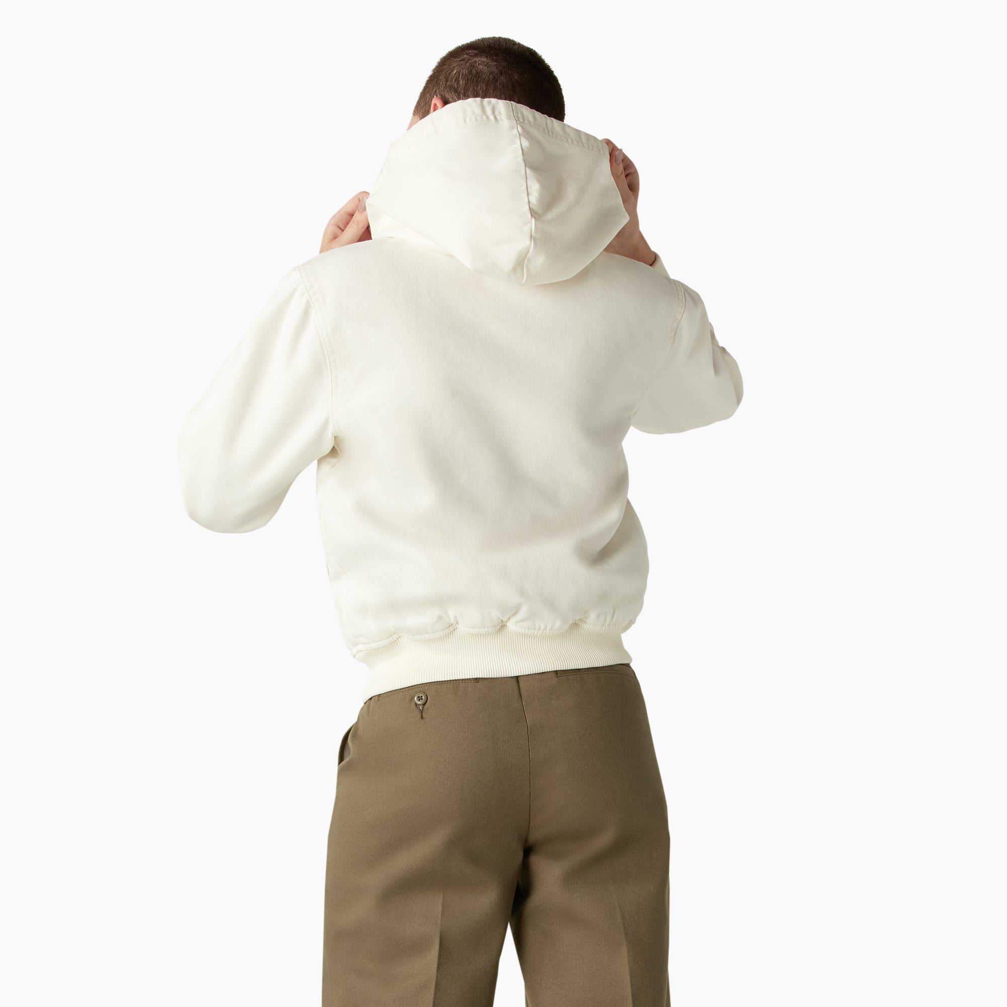 Women's Duck Canvas Fleece Lined Jacket - Image 2