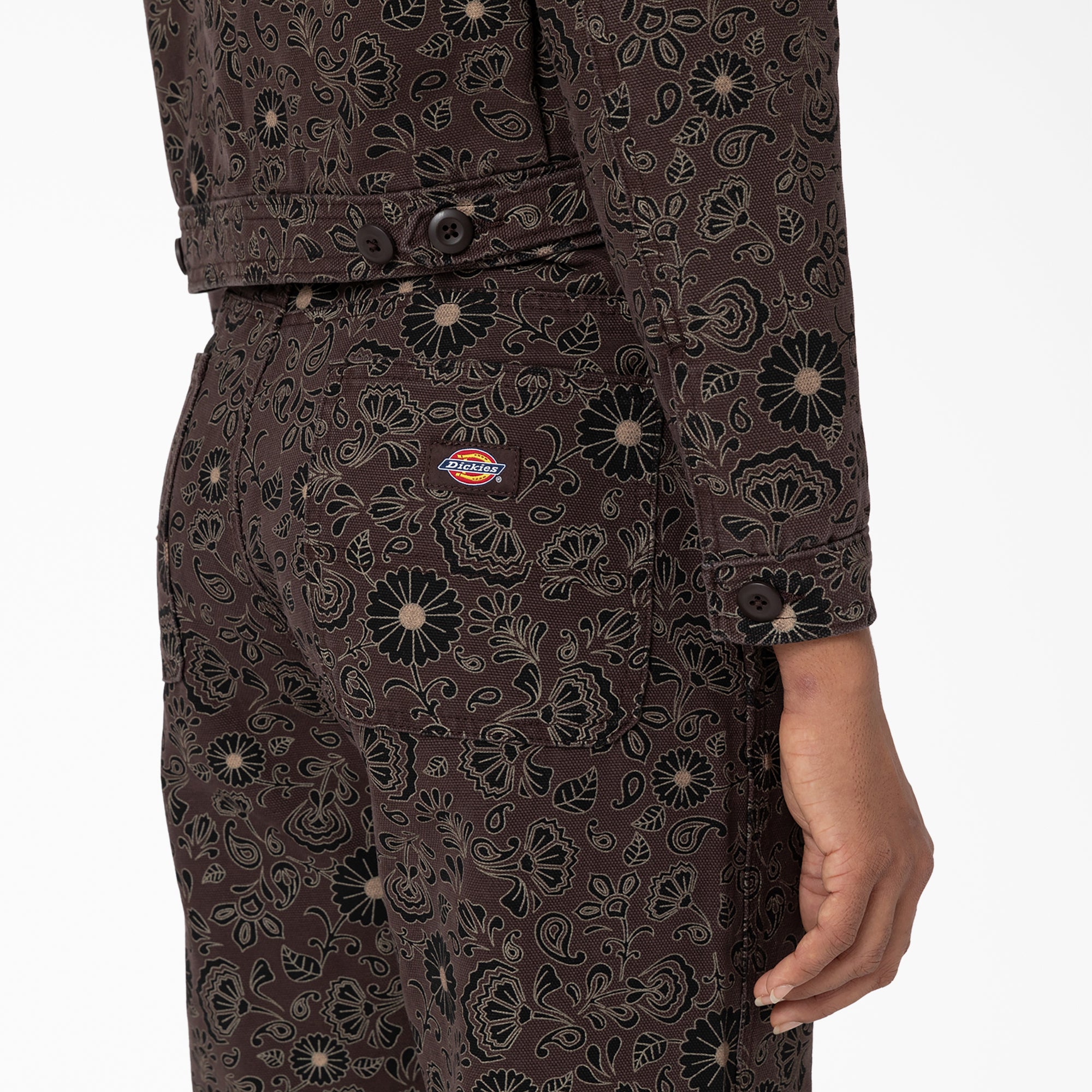 Women's Ellis Floral Duck Canvas Jacket - Image 6