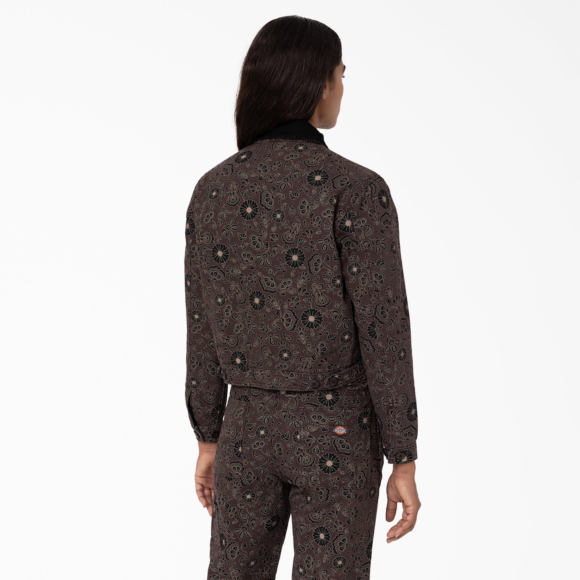 Women's Ellis Floral Duck Canvas Jacket - Image 2