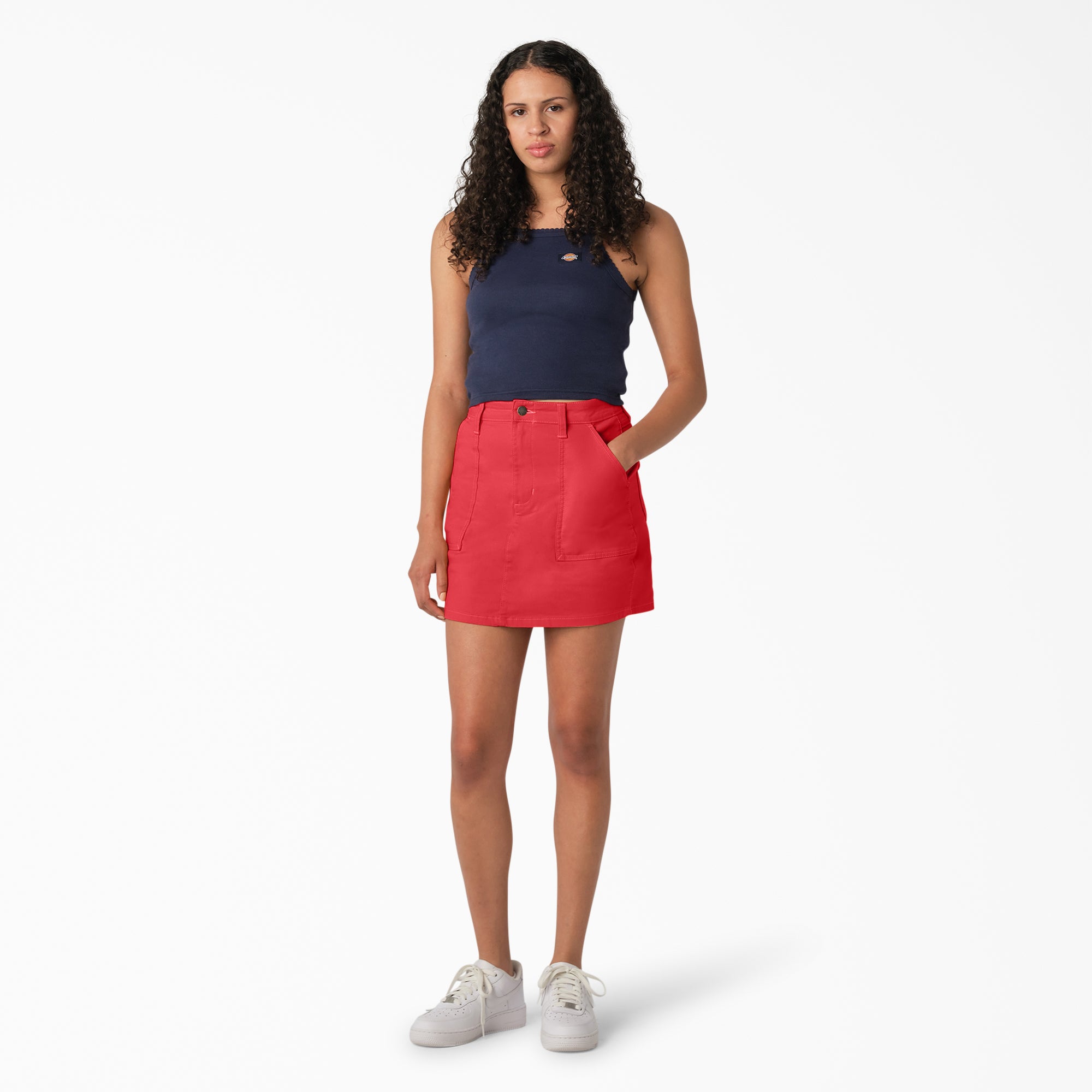 Women's High Waisted Carpenter Skirt - Image 4