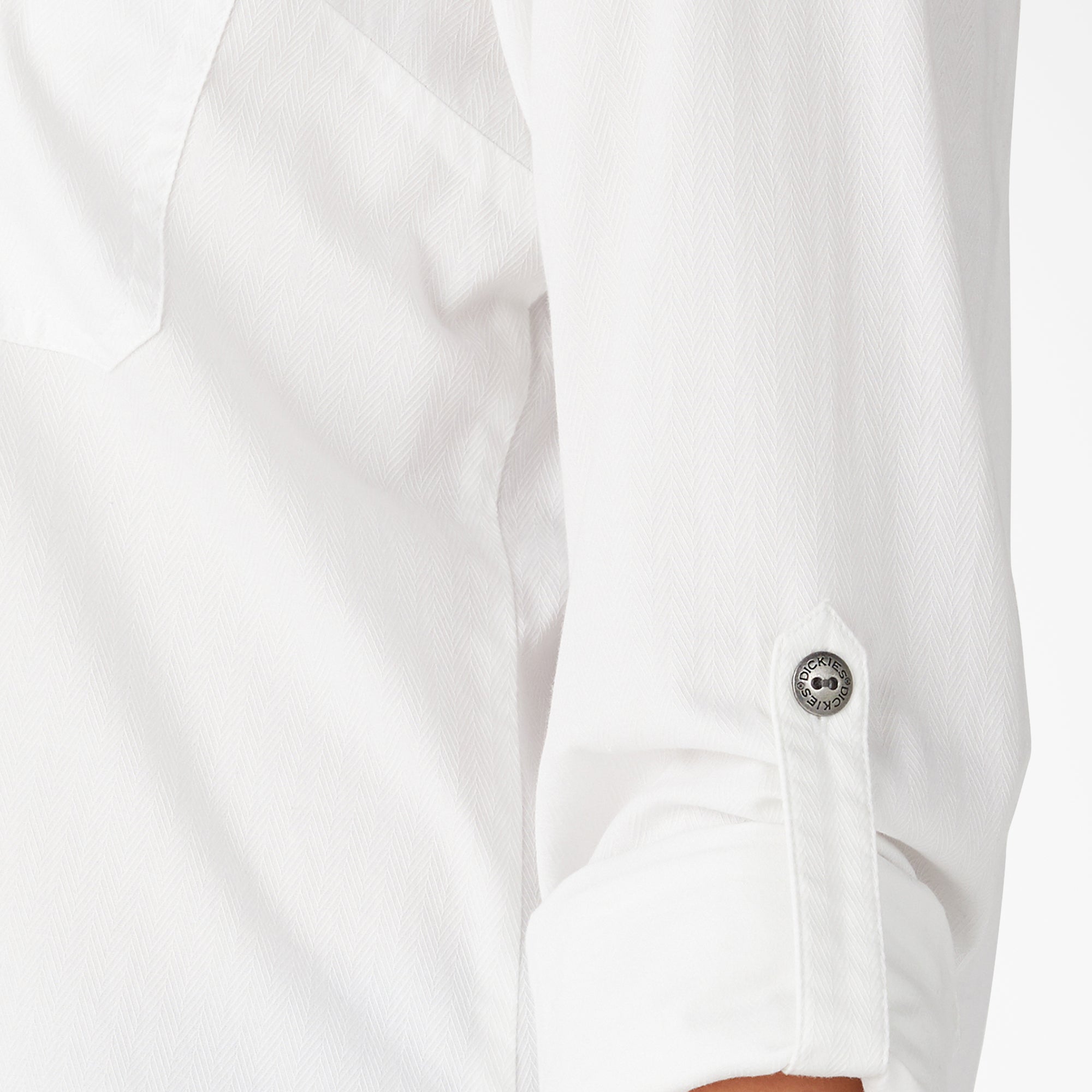 Women's Long Sleeve Roll-Tab Work Shirt - Image 6