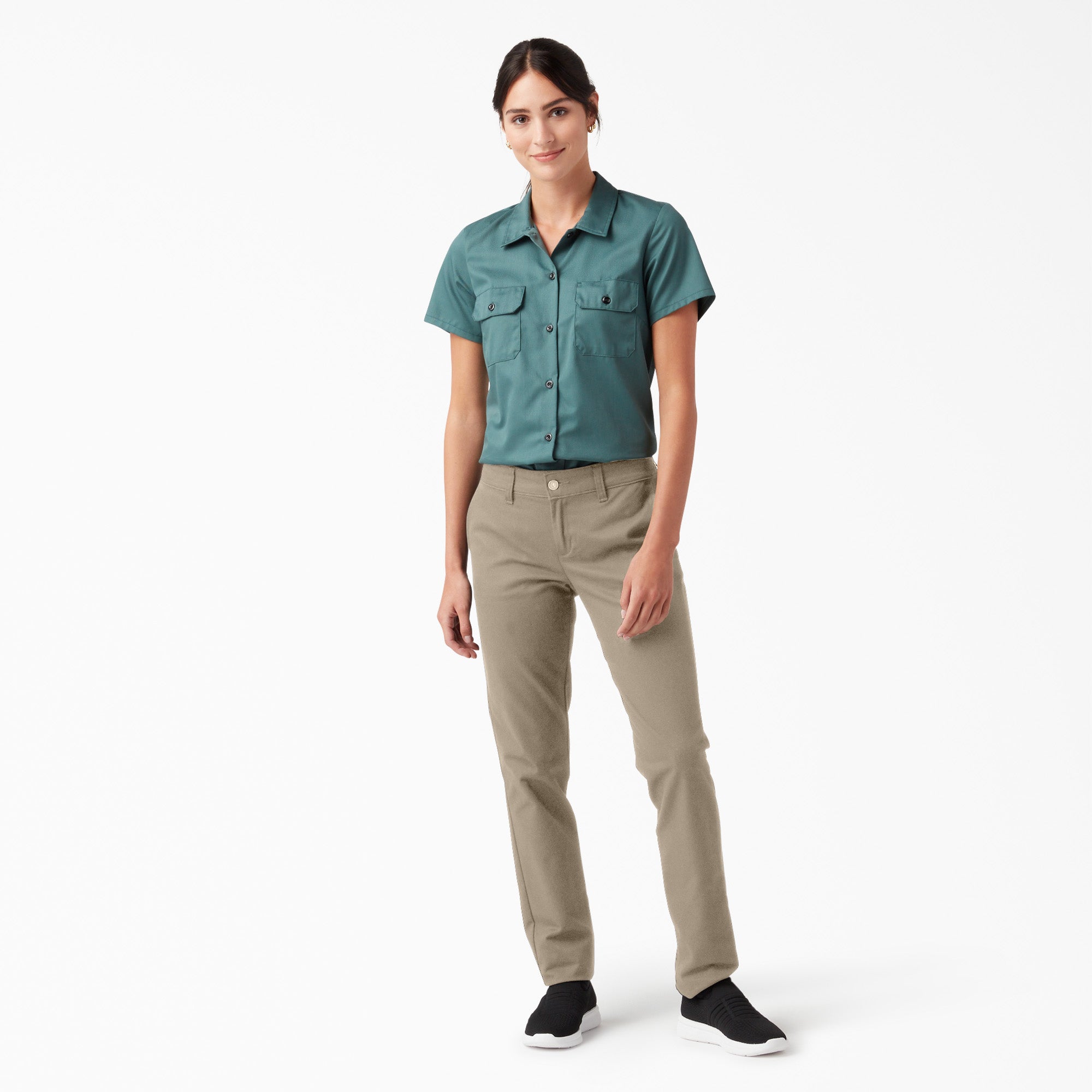 Women's Skinny Twill Pants - Image 4