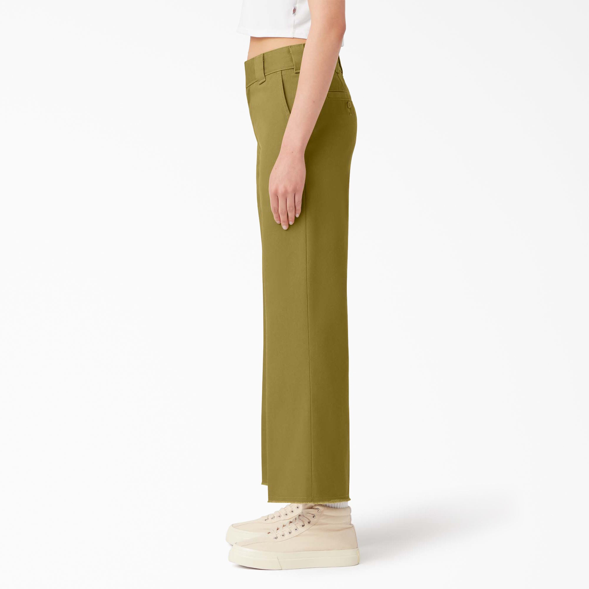 Women's Regular Fit Cropped Pants - Image 3