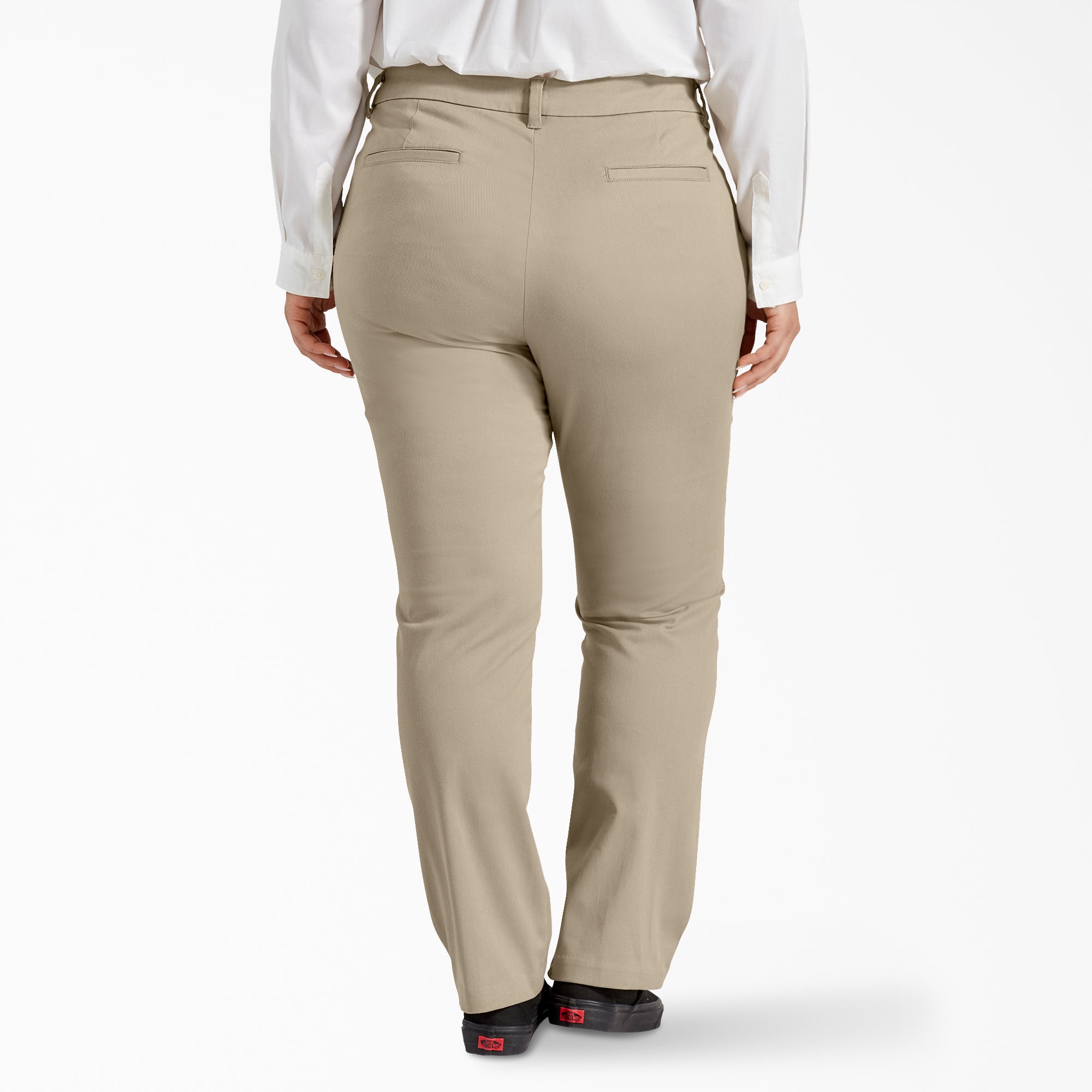 Women's Plus Perfect Shape Relaxed Fit Bootcut Pants - Image 2