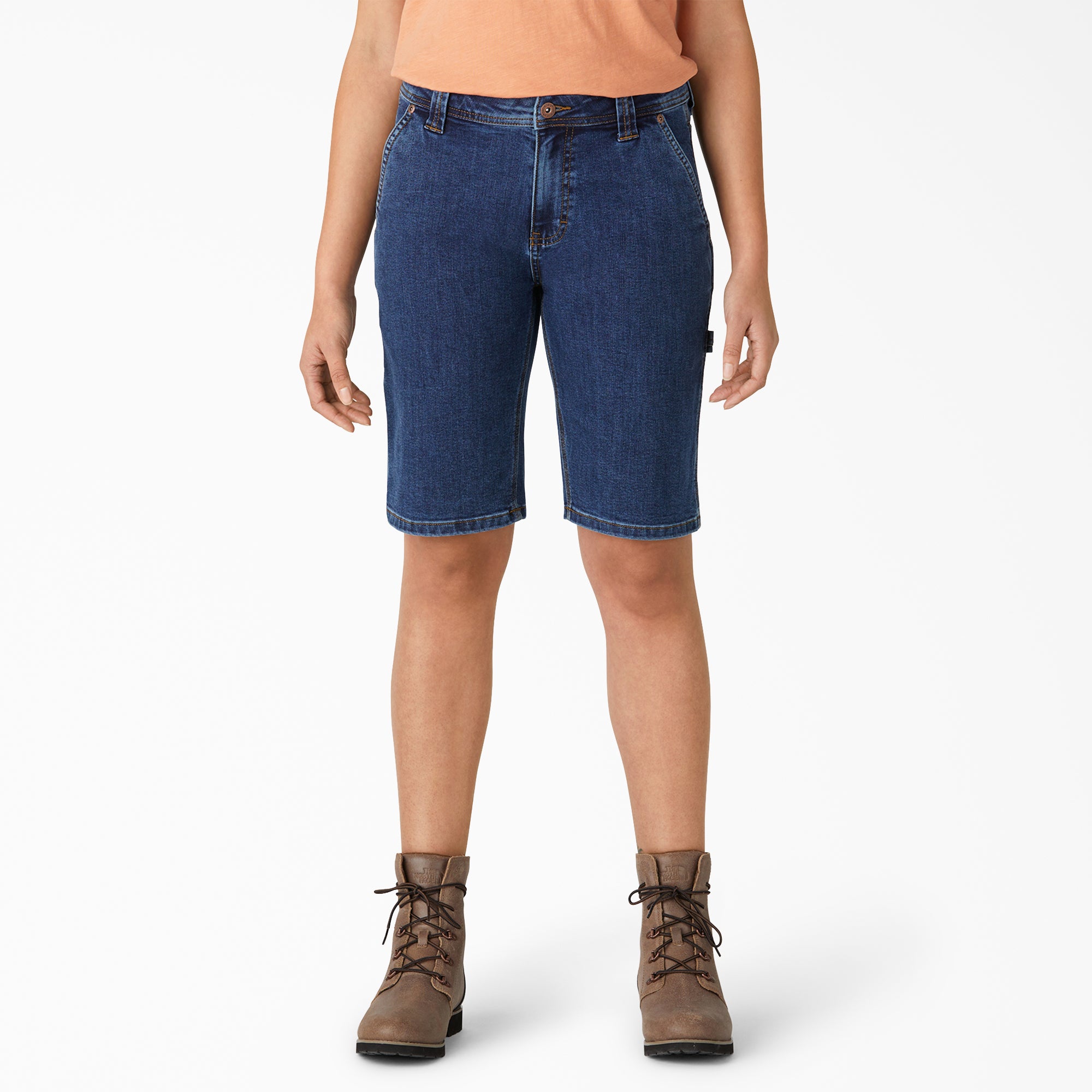 Women's Relaxed Fit Carpenter Shorts. 11