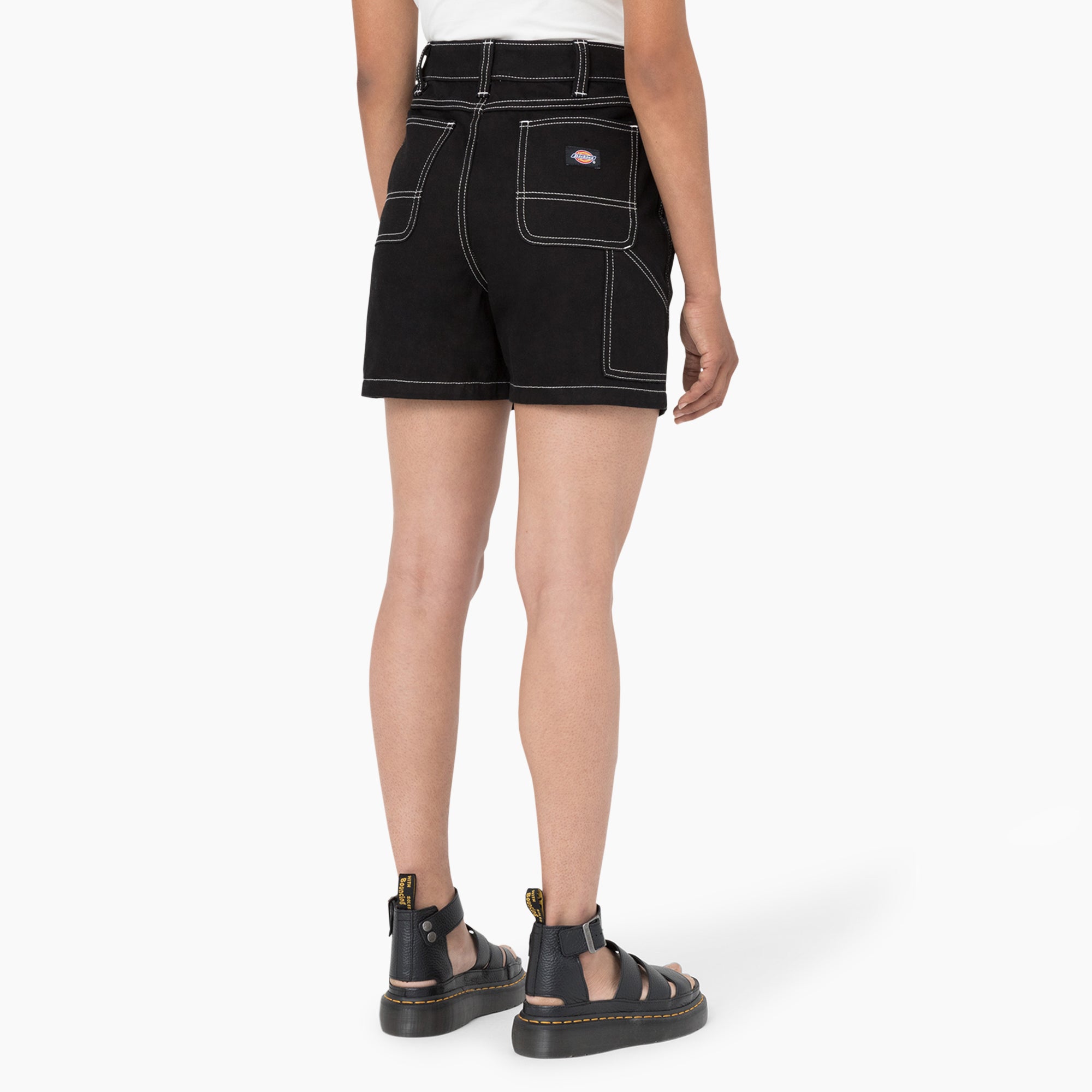 Women's Carpenter Jean Shorts. 5 - Image 4