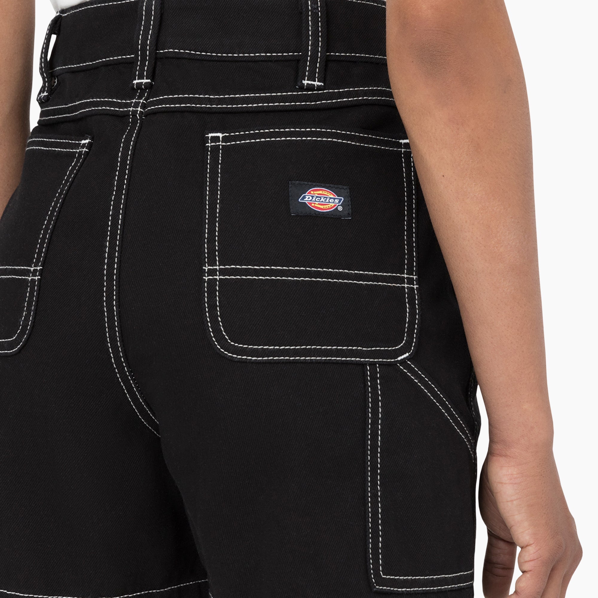 Women's Carpenter Jean Shorts. 5 - Image 7
