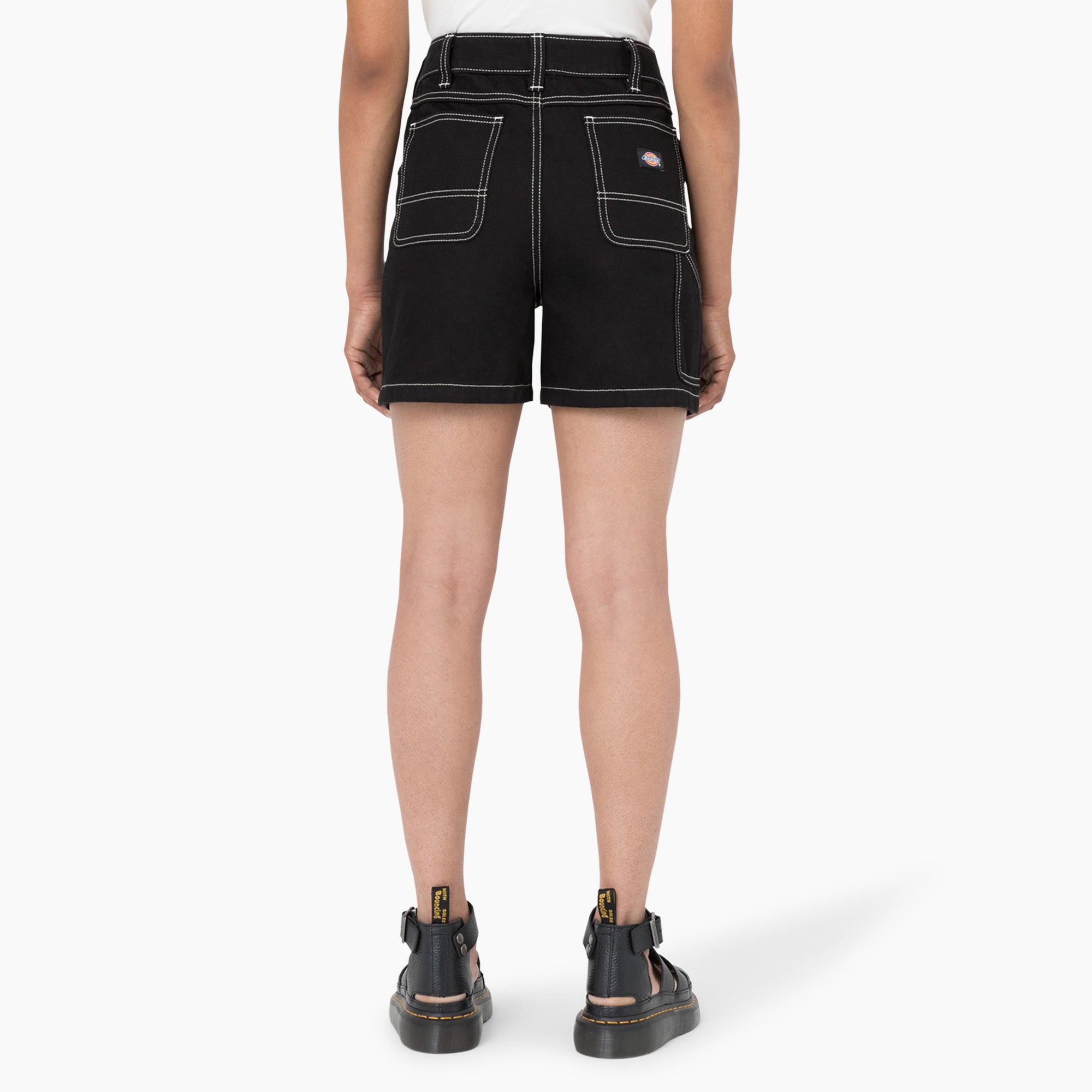 Women's Carpenter Jean Shorts. 5 - Image 2