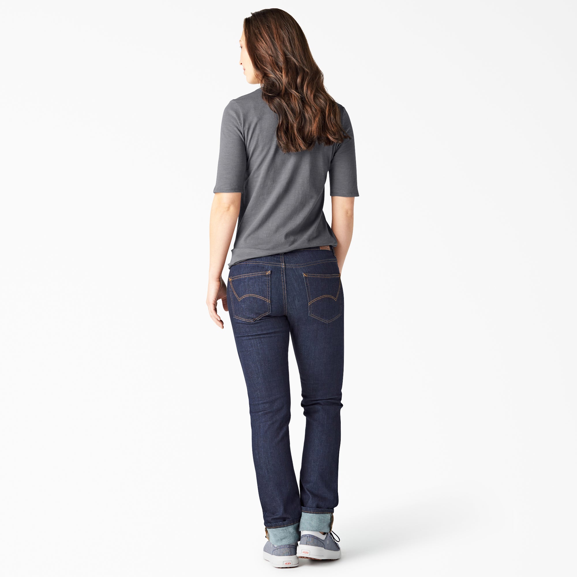 Women's Short Sleeve Henley Shirt - Image 4