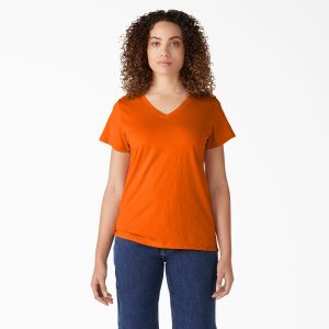 Women's Short Sleeve V-Neck T-Shirt