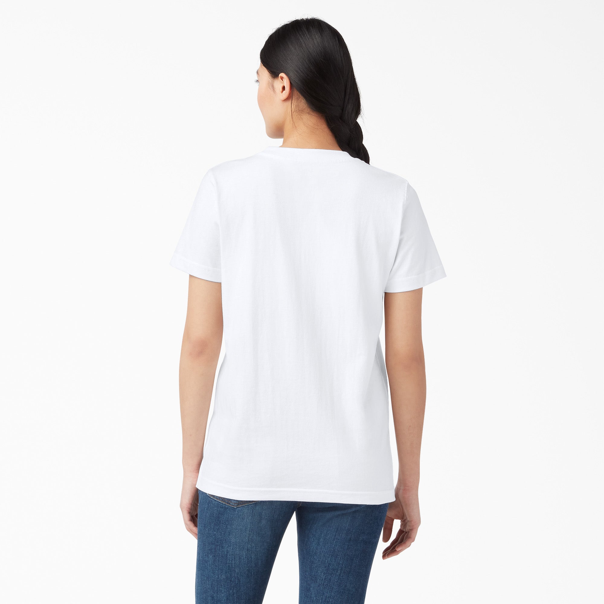 Women's Heavyweight Short Sleeve Pocket T-Shirt - Image 2
