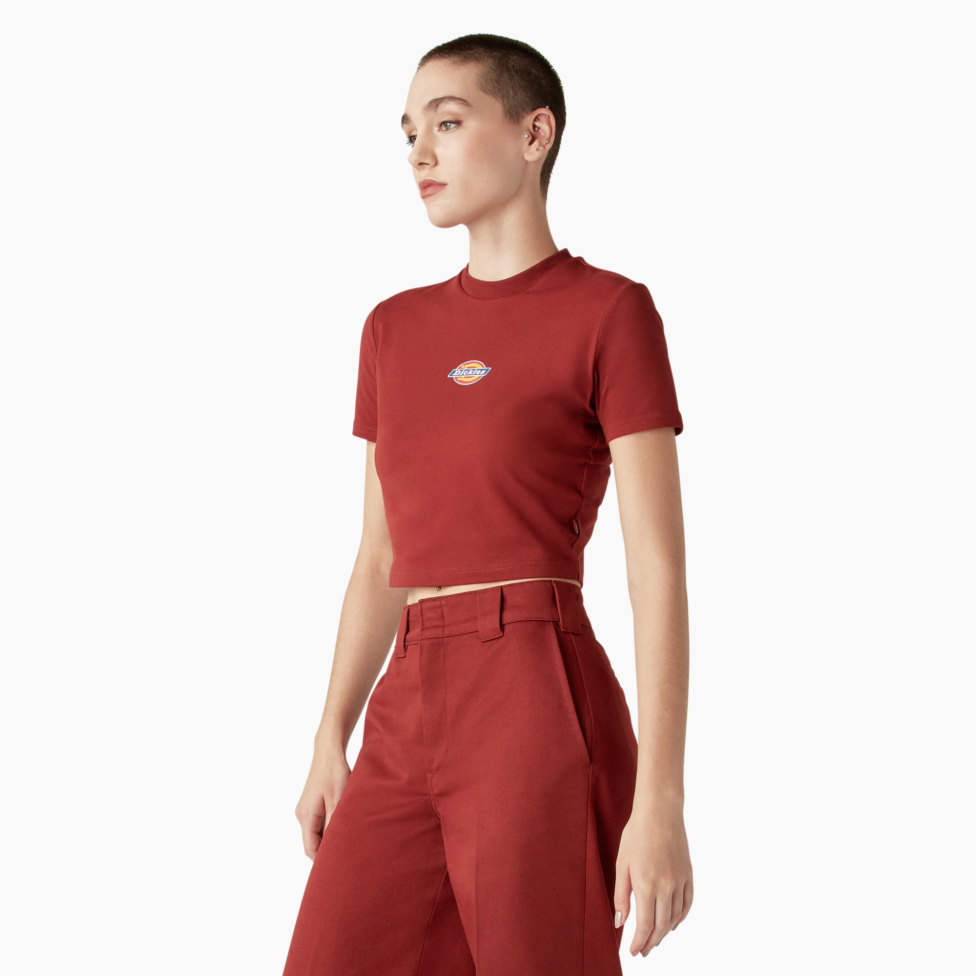 Women's Maple Valley Logo Cropped T-Shirt - Image 3