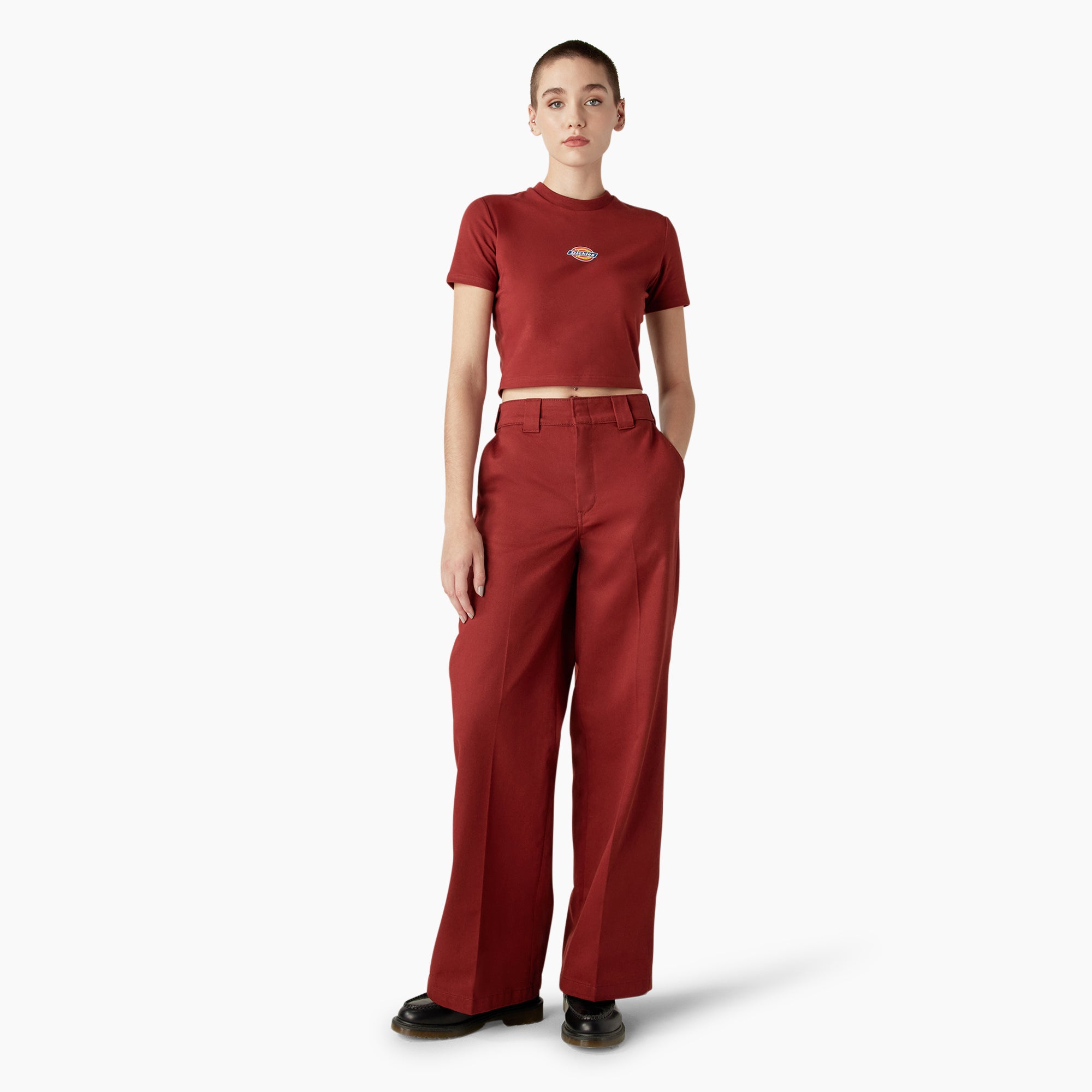 Women's Maple Valley Logo Cropped T-Shirt - Image 4