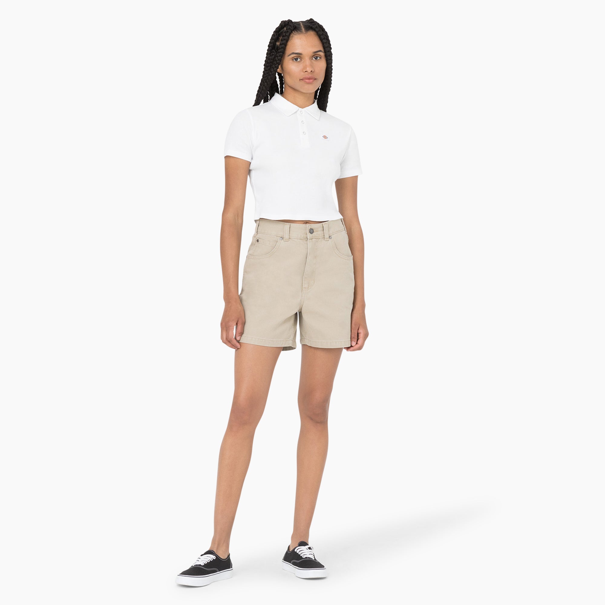 Women's Tallasee Short Sleeve Cropped Polo - Image 3