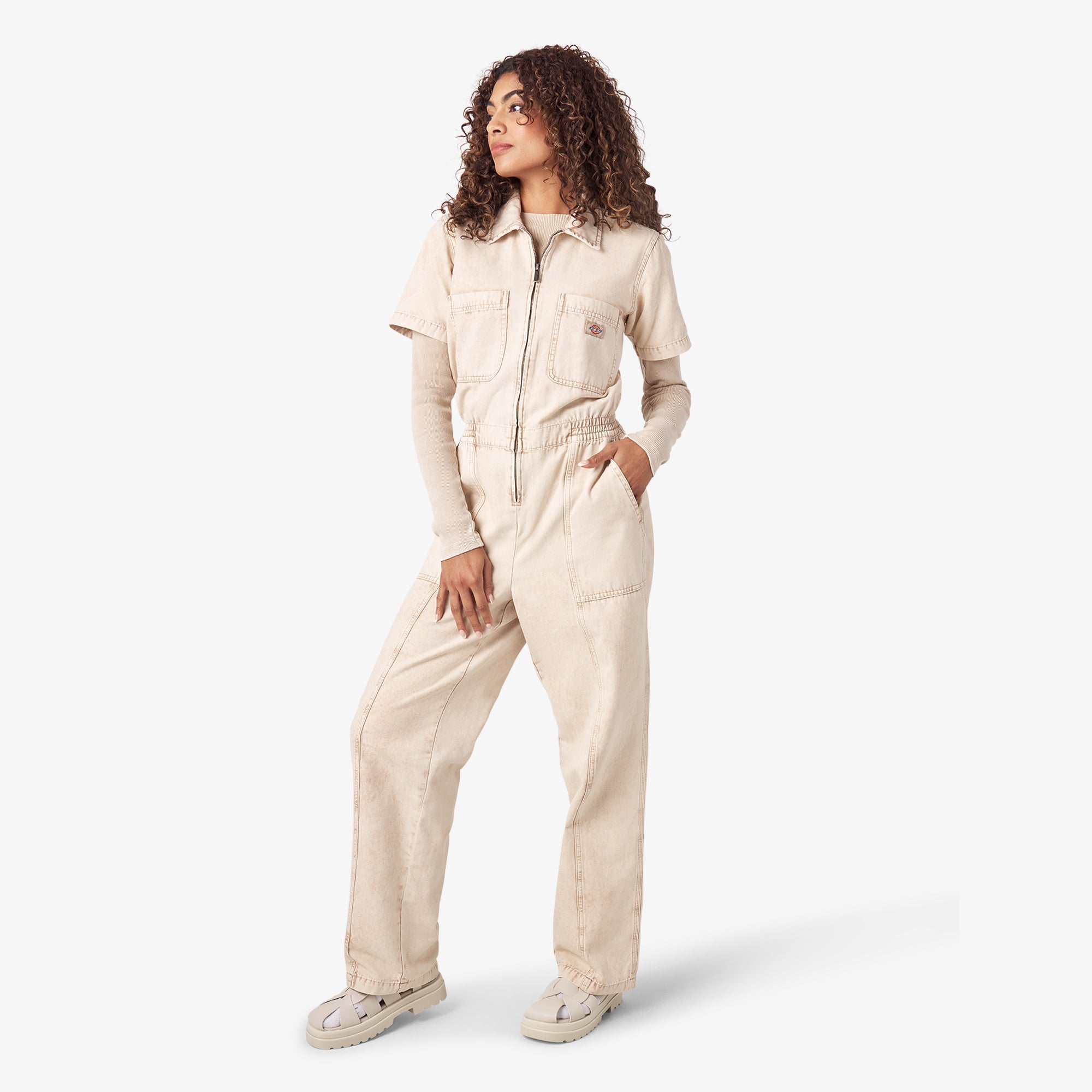 Women's Newington Duck Canvas Coveralls - Image 3