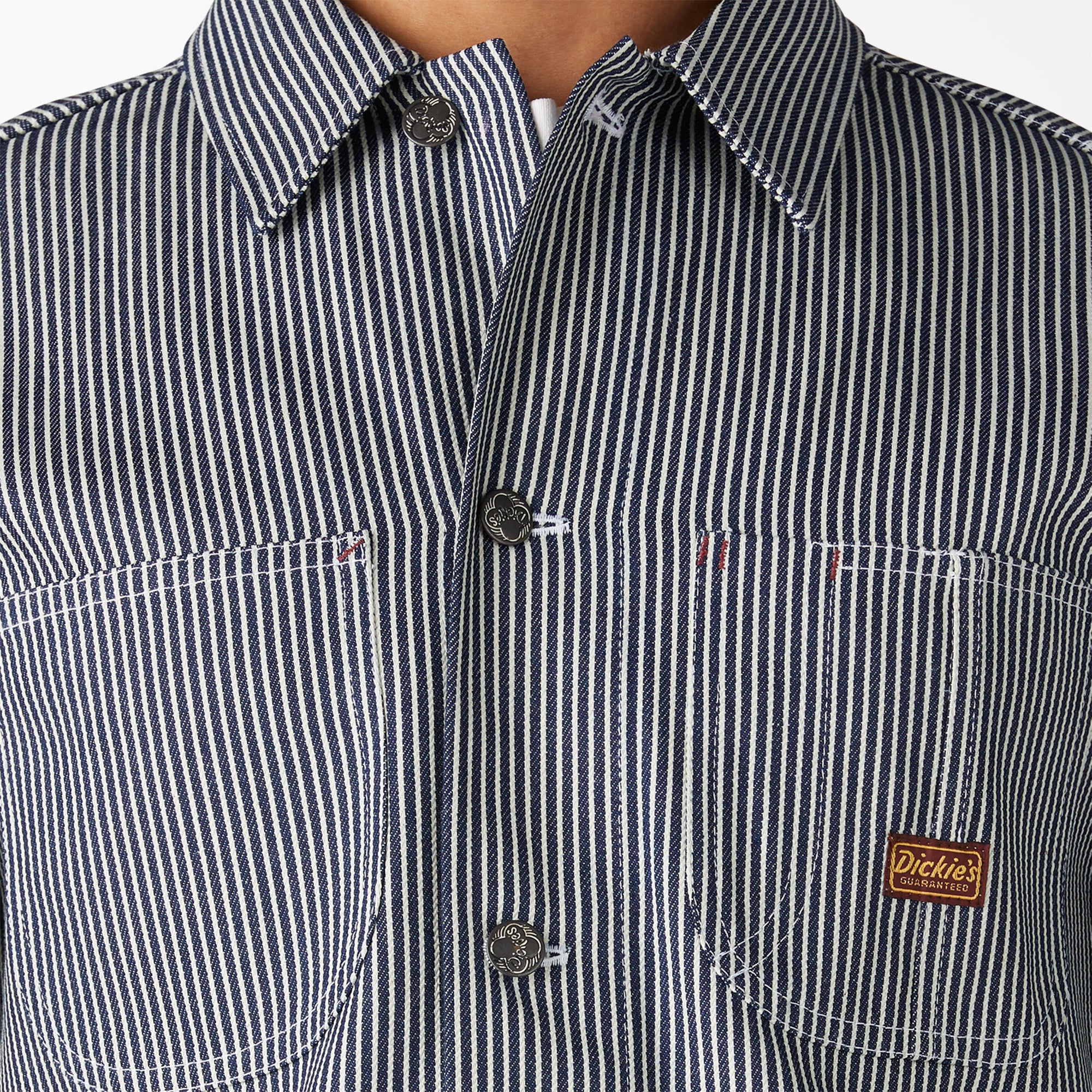Dickies 1922 Hickory Striped Chore Coat - Image 5